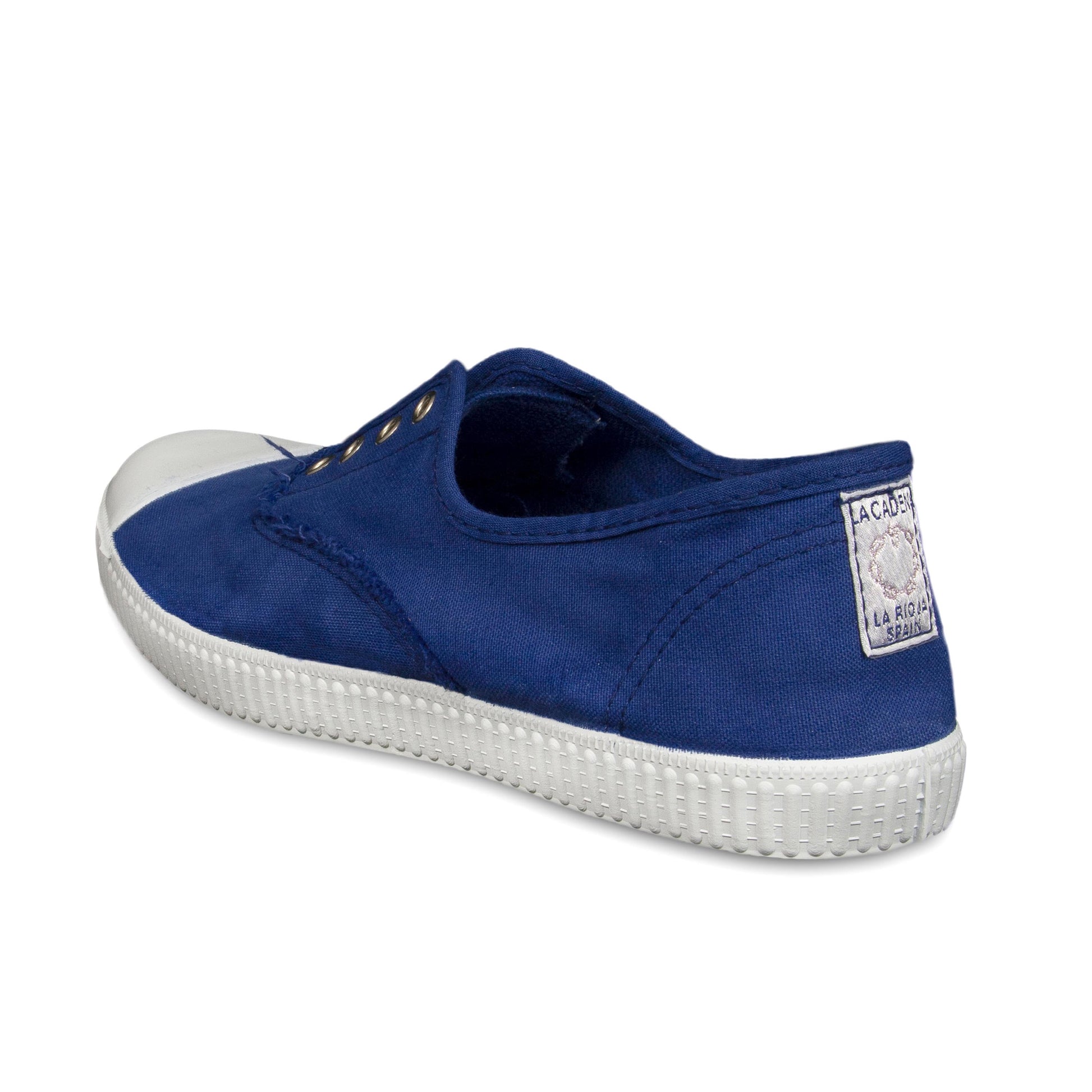 Zapatilla azulón con elástico 88088 de La Cadena - 88088-18-4.jpg