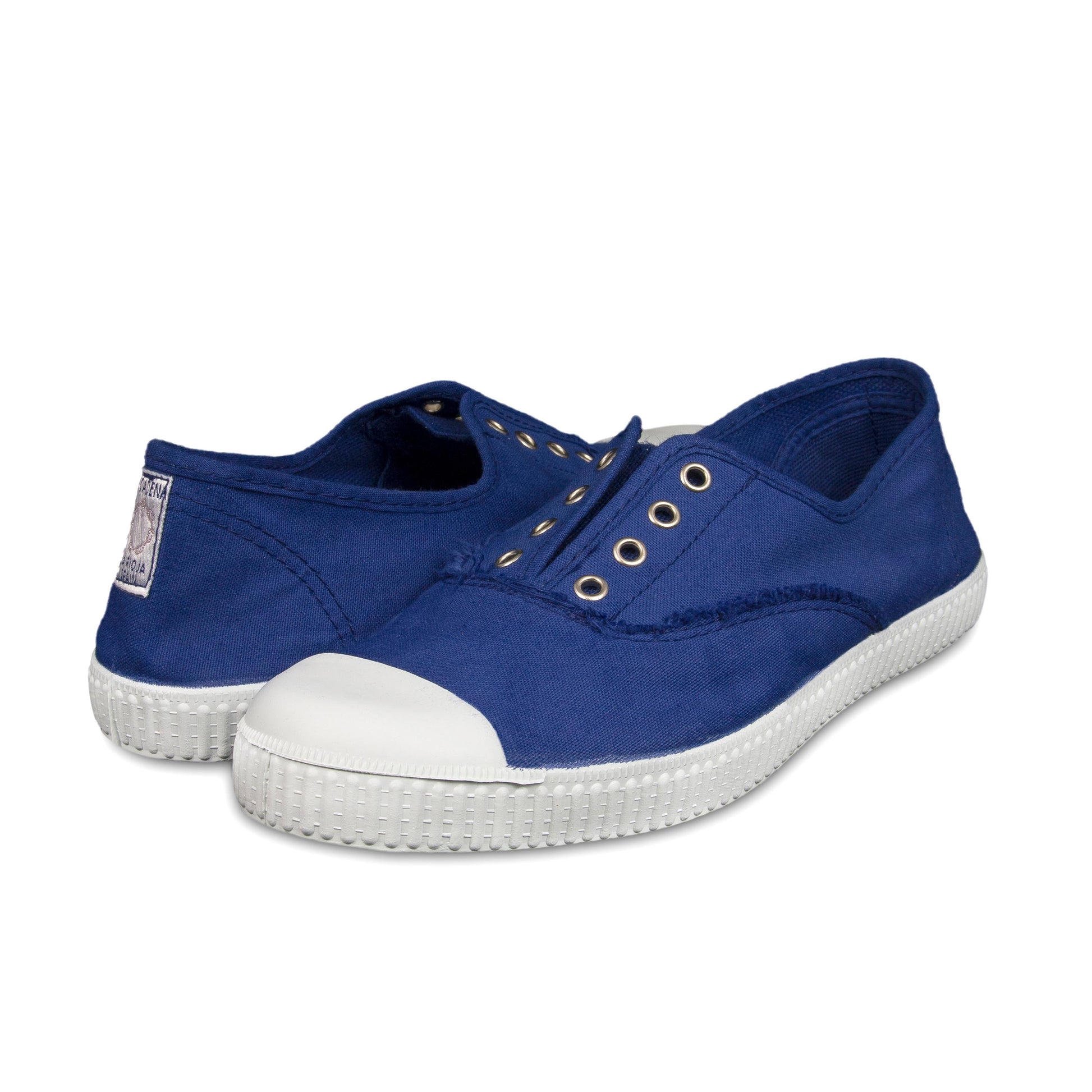 Zapatilla azulón con elástico 88088 de La Cadena - 88088-18-2.jpg