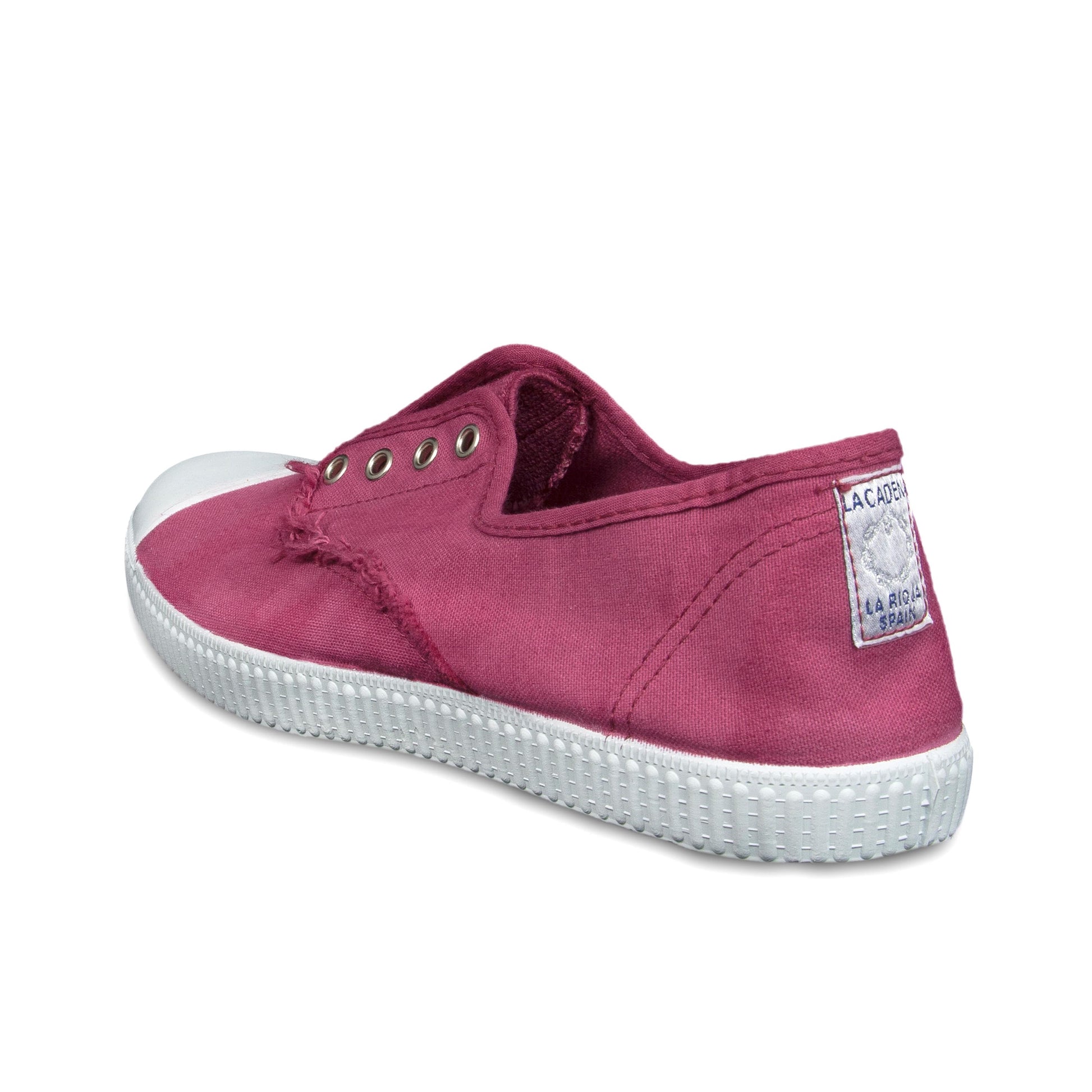 Zapatilla frambuesa con elástico 88088 La Cadena - 88088-107-4.jpg