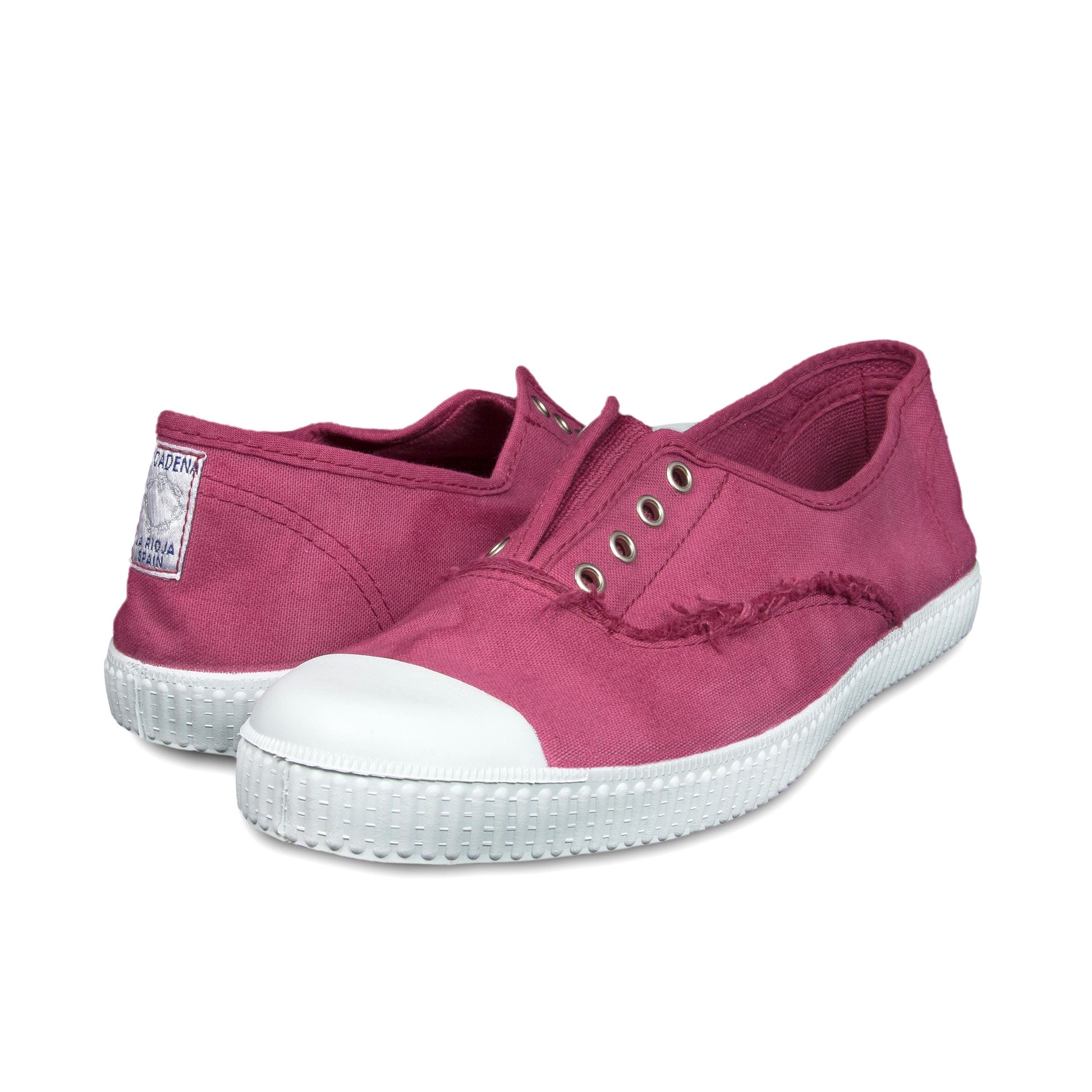 Zapatilla frambuesa con elástico 88088 La Cadena - 88088-107-2.jpg