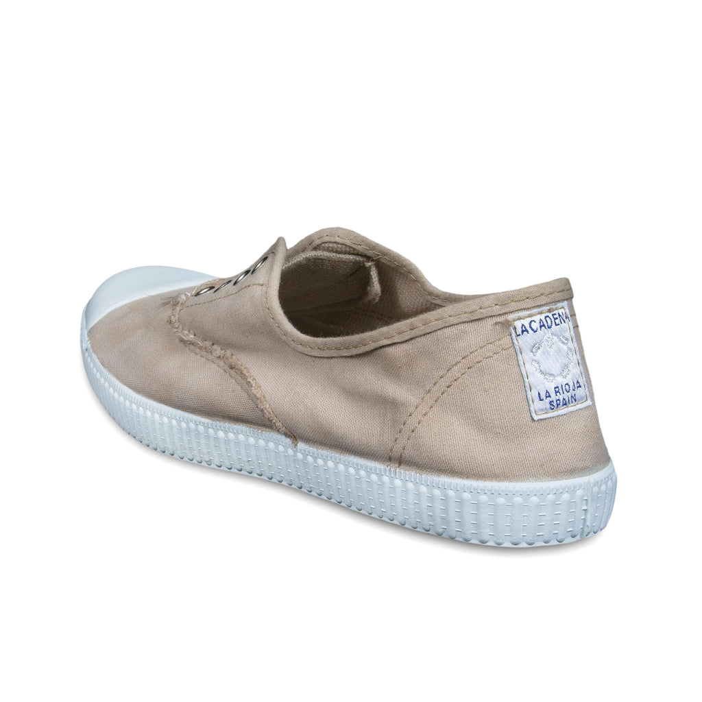 Zapatilla tostado con elástico 88088 La Cadena - 88088-9-4.jpg