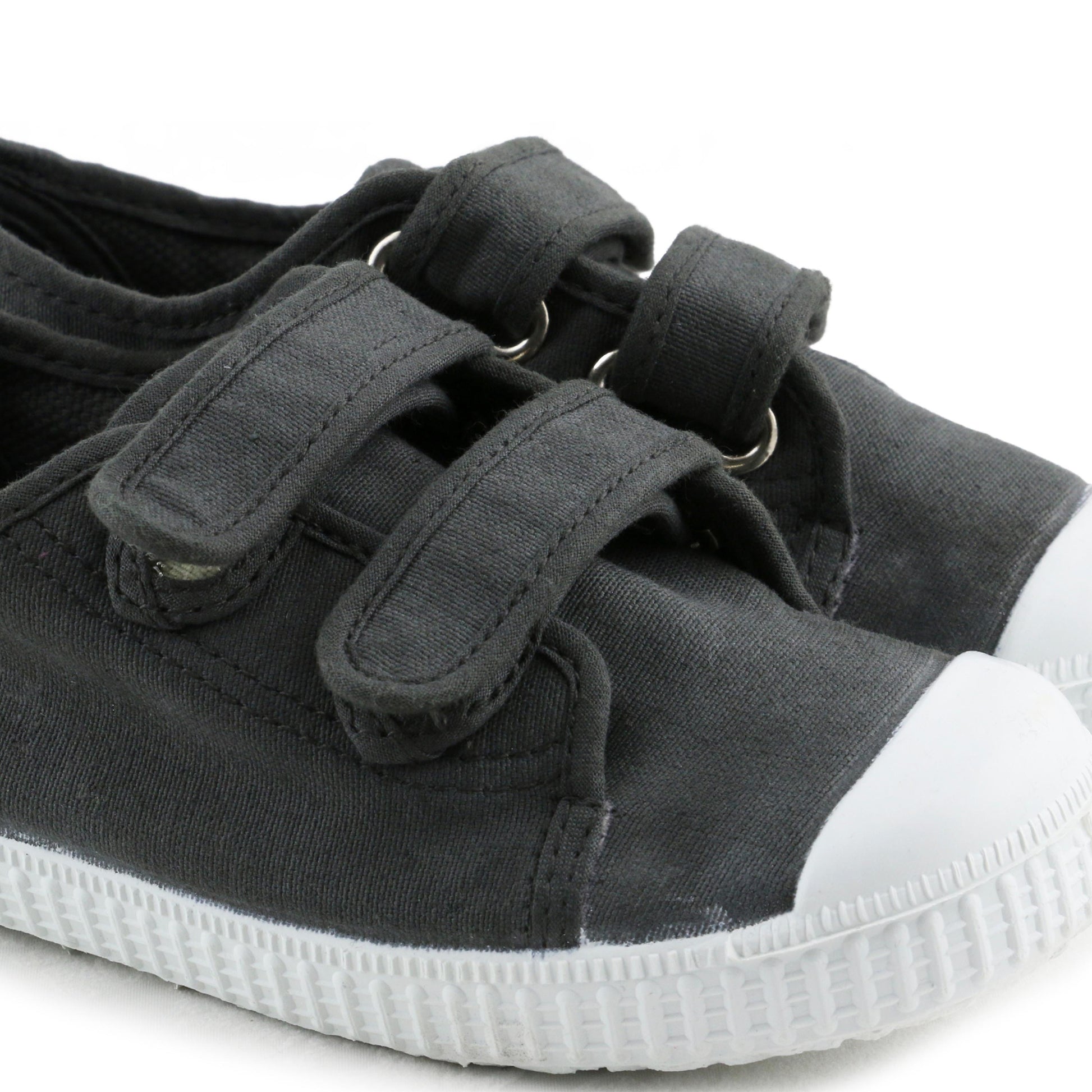 Zapatilla burdeos con velcro 88285 de La Cadena - 88285-16-5.jpg