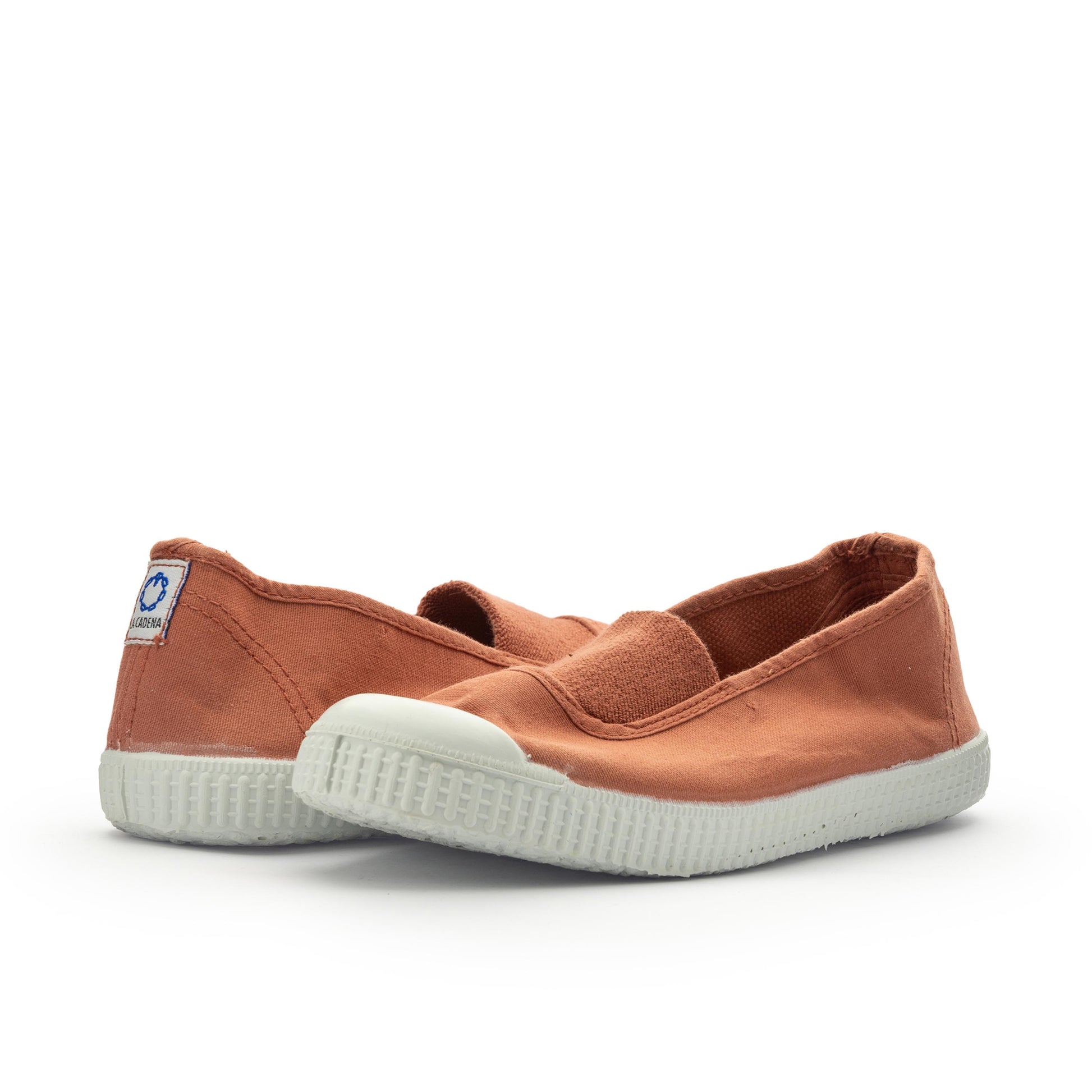 Zapatilla verde con elástico 88478 de La Cadena - 88478-98-2.jpg