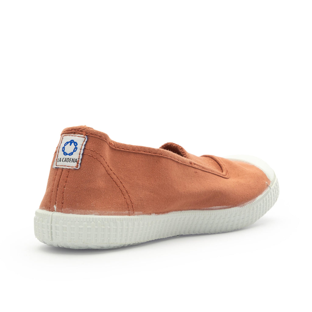 Zapatilla verde con elástico 88478 de La Cadena - 88478-98-3.jpg