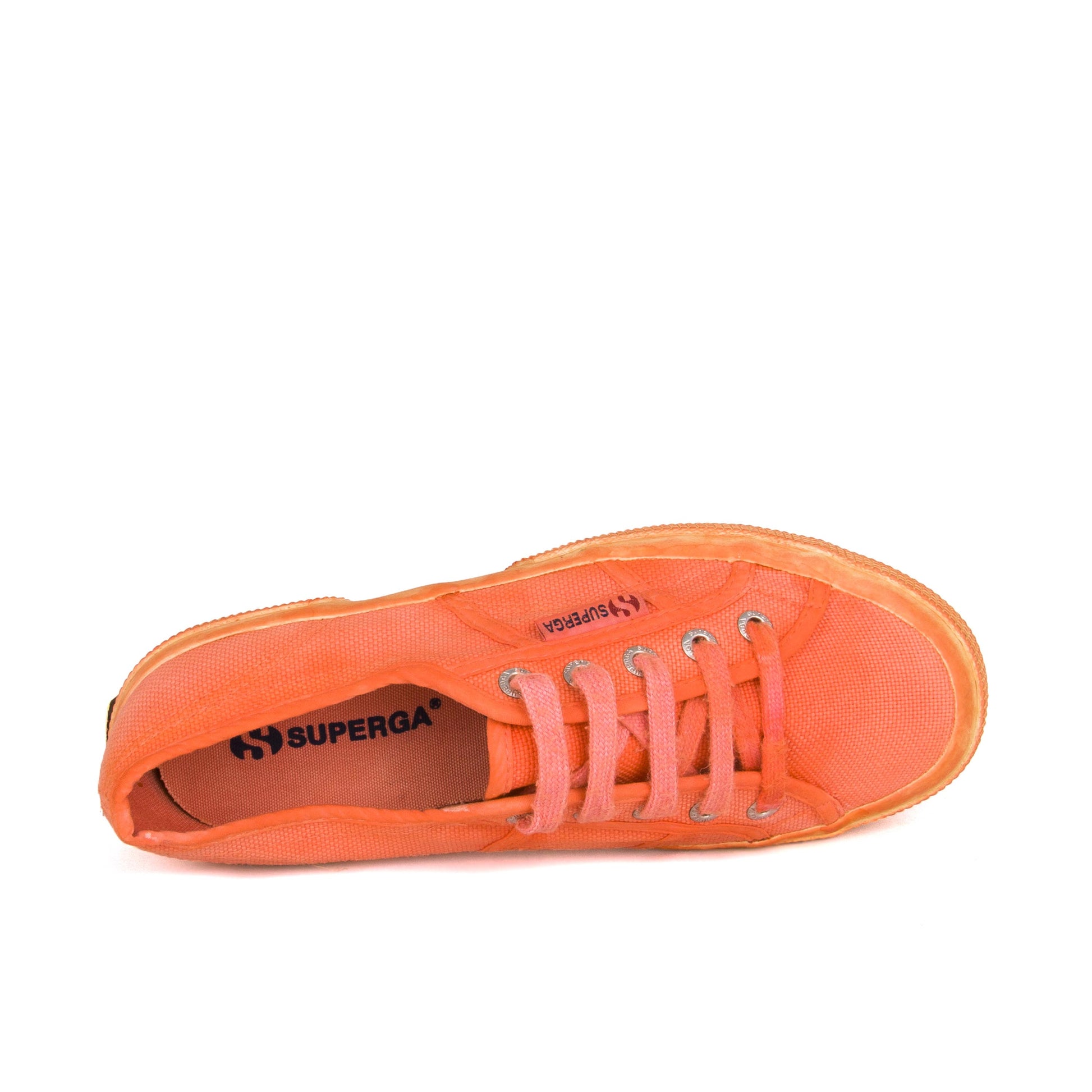 Zapatilla naranja lavado con cordón 2750PCOTU Superga - 2750PCOTU-297-6.jpg