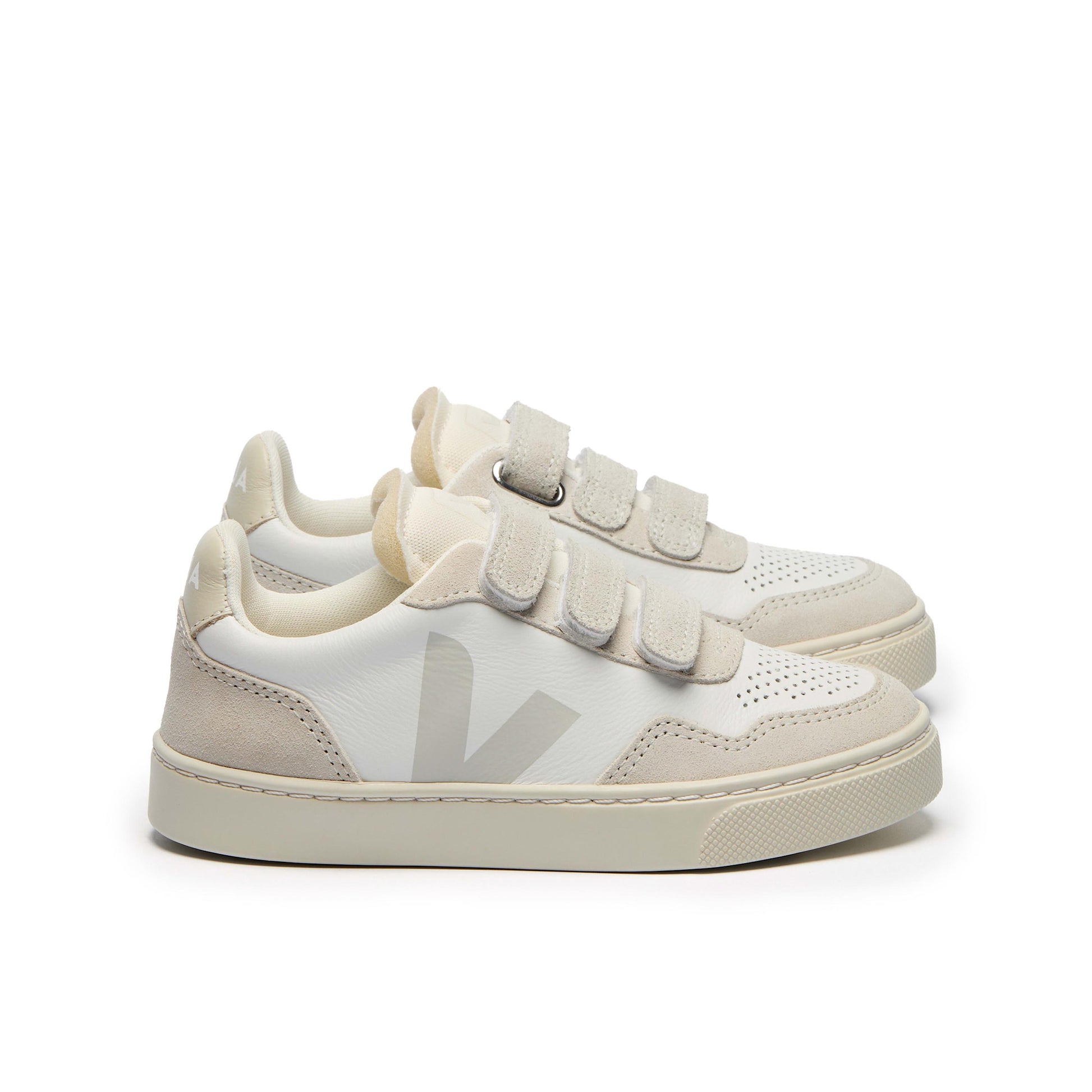 Deportiva natural con velcro V90VEL de Veja - V90VEL-418-5.jpg