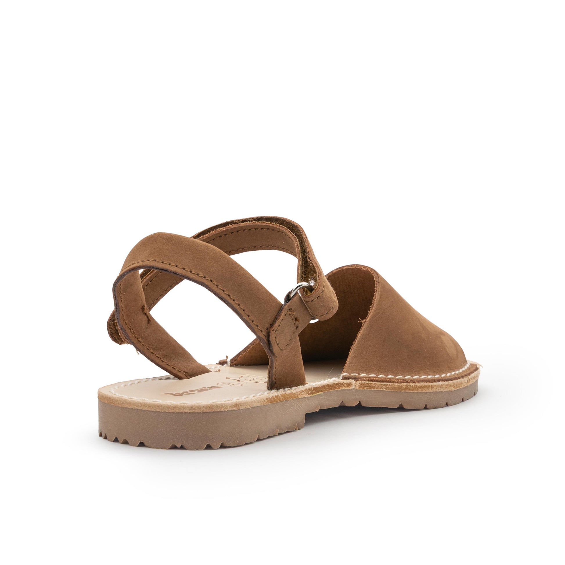 Menorquina plana nobuk cuero con velcro 1041 de Jeromín - 1041-35-3.jpg