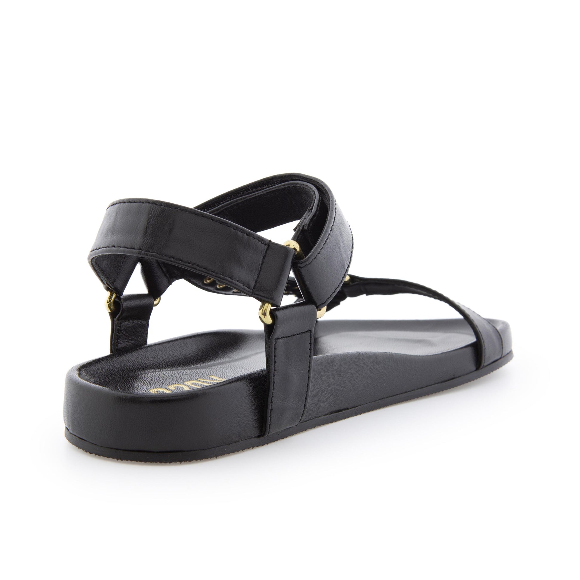 Sandalia plana negro con velcro DASHA de 220V - DASHA-20-3.jpg