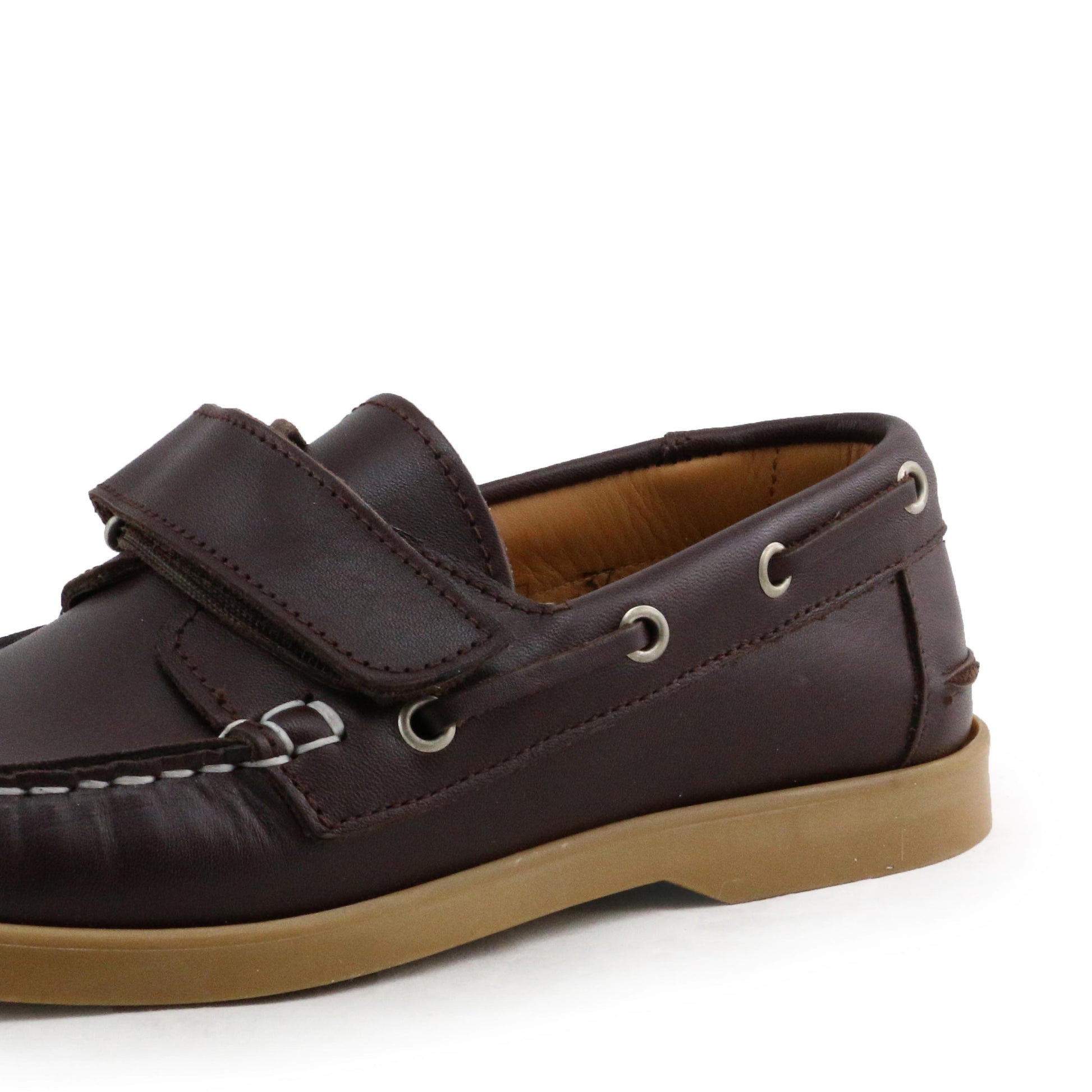 Náutico marrón oscuro de verano con velcro NAU2 Jeromín - NAU2-62-5.jpg