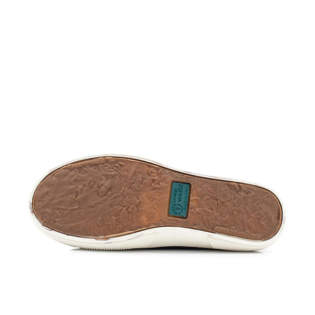 Zapatilla azul lavado con cordón 901 Natural World - 901-130-4.jpg