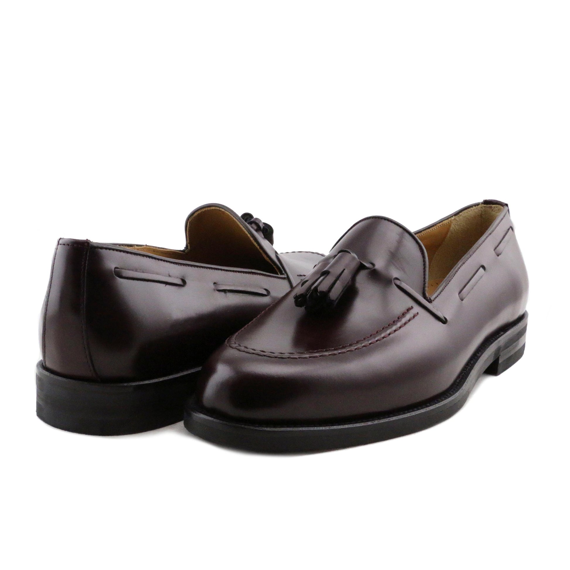 Mocasín florentic burdeos con borlas 901 de Jeromín - 901-5-2.jpg