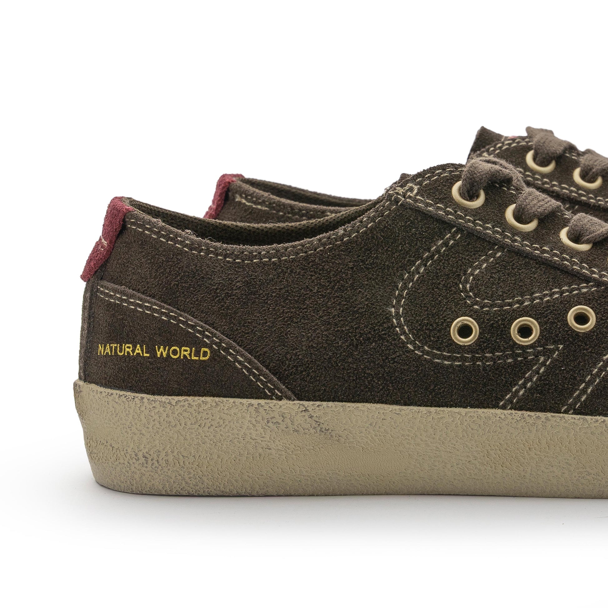 Zapatilla serraje marrón 9040 Natural World