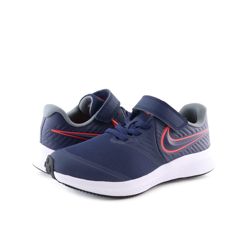 Deportiva azul/rojo con cordón y velcro STARRUNNERVEL Nike - STARRUNNERVEL-386-2.jpg