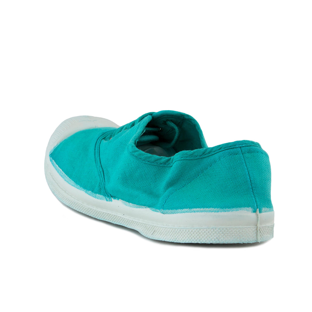 Zapatilla verde agua con cordón 15004 Bensimon - 15004-105-3.jpg