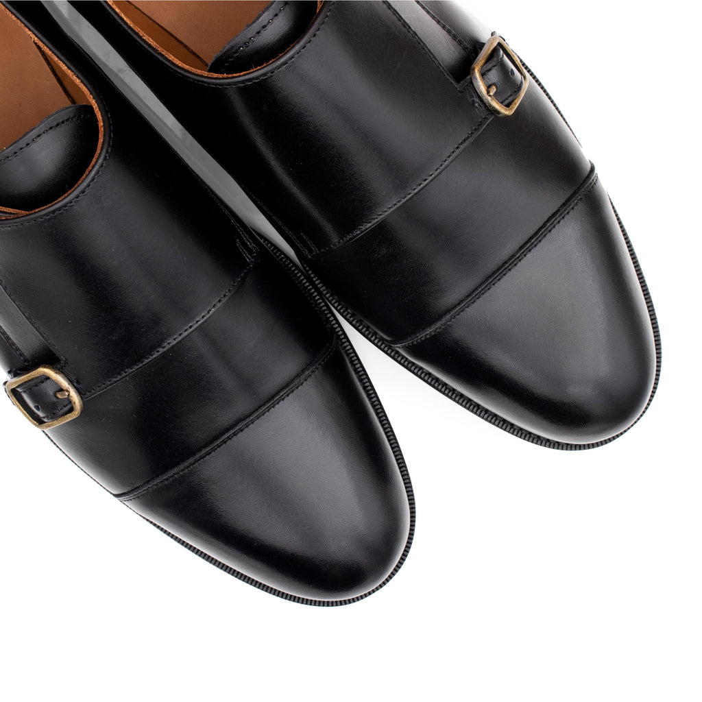 Blucher liso elegante negro con hebilla 912081 Jeromín - 912081-20-6.jpg