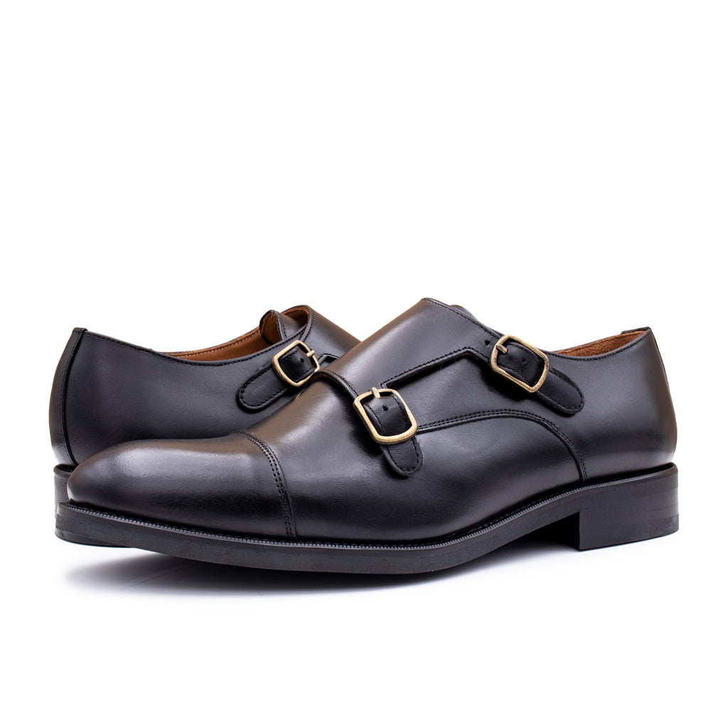 Blucher liso elegante negro con hebilla 912081 Jeromín - 912081-20-2.jpg