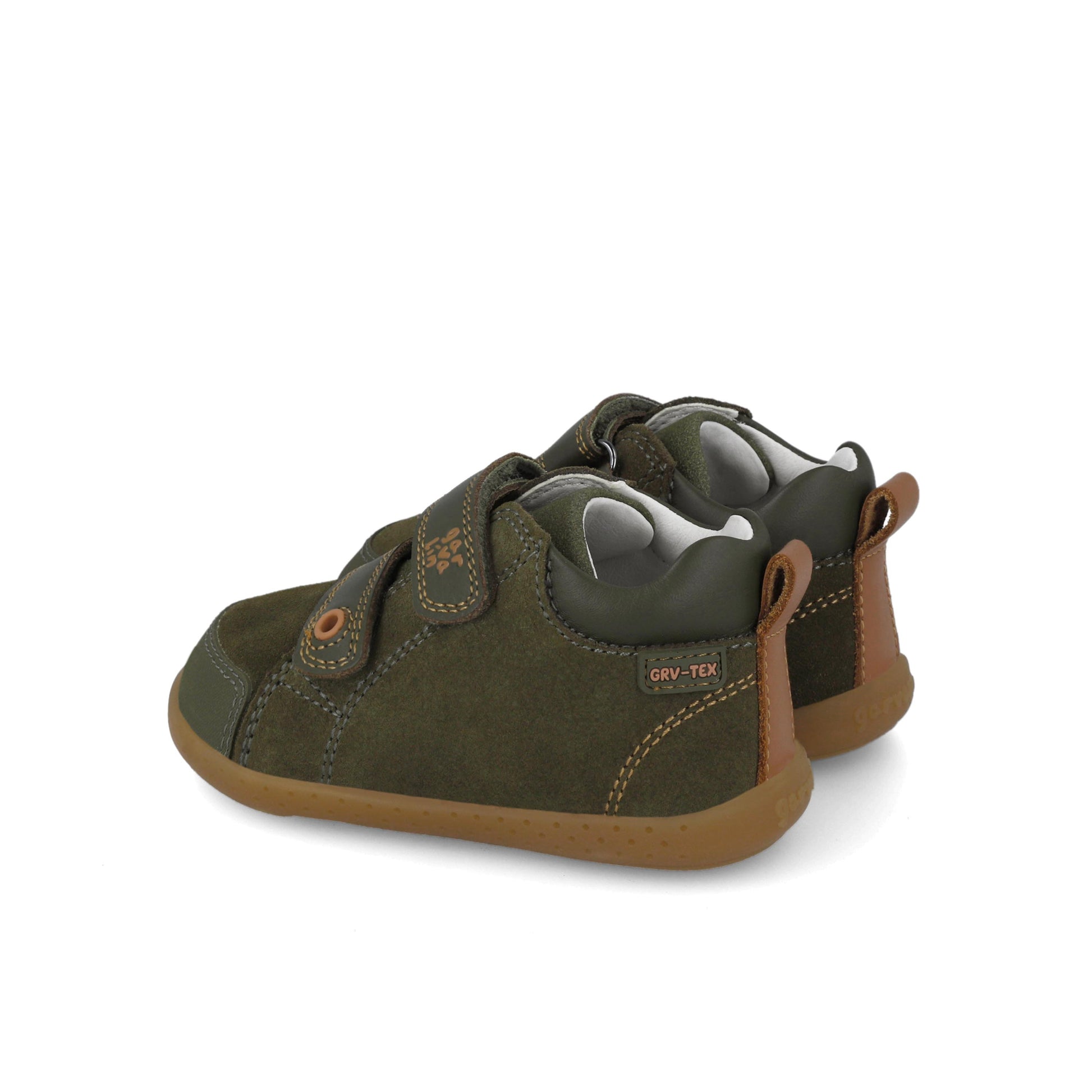 Bota barefoot verde caza con velcro 251308 de Garvalín - 251308-94-2.jpg