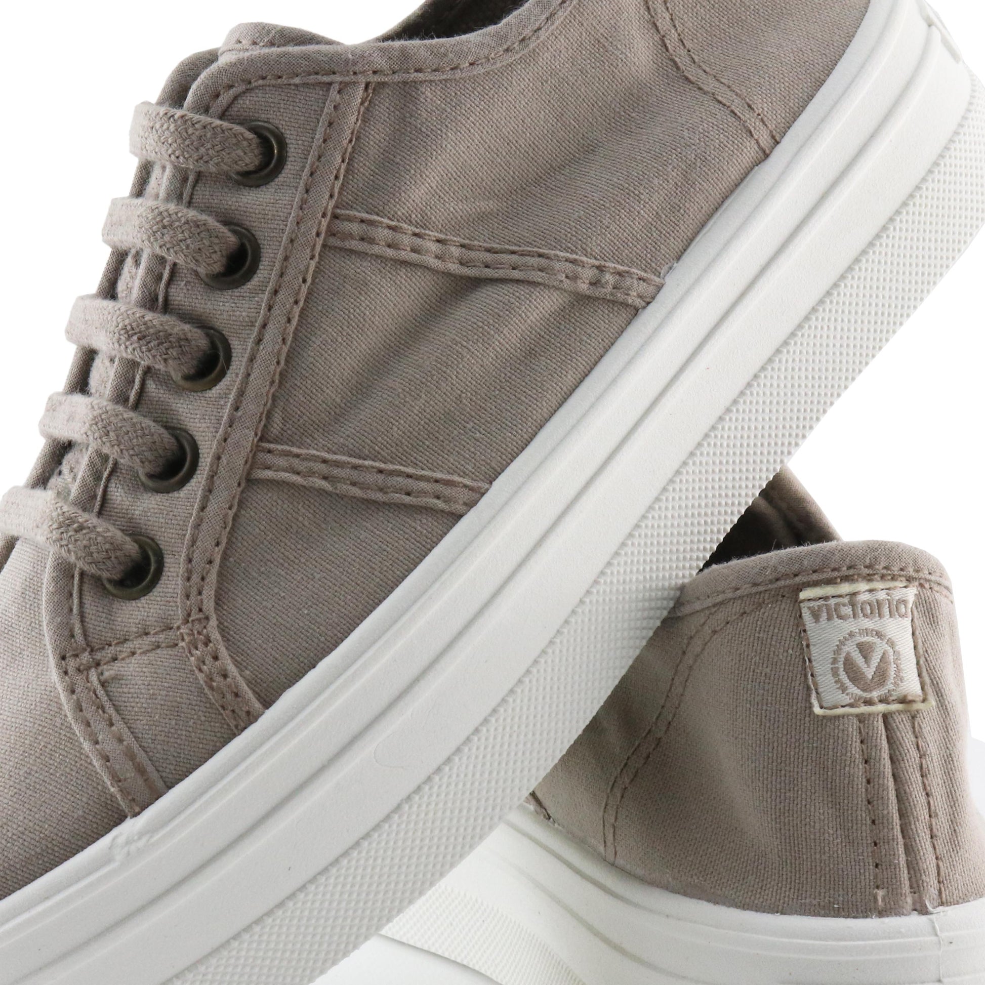 Zapatilla beige lavado con cordón 92138 Victoria - 92138-129-6.jpg