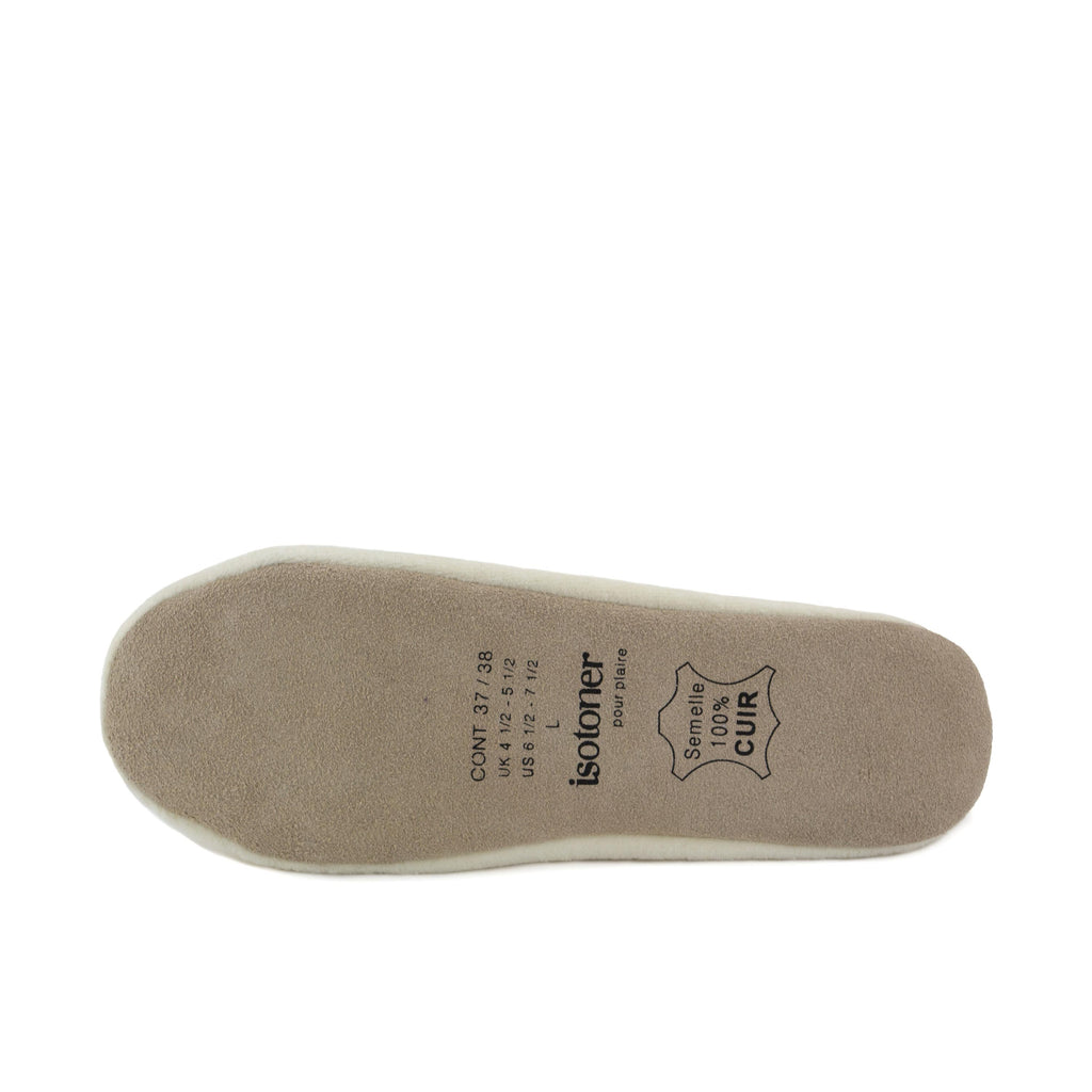 Zapatilla para casa cerrada beige 99083 de Isotoner - 99083-9-5.jpg