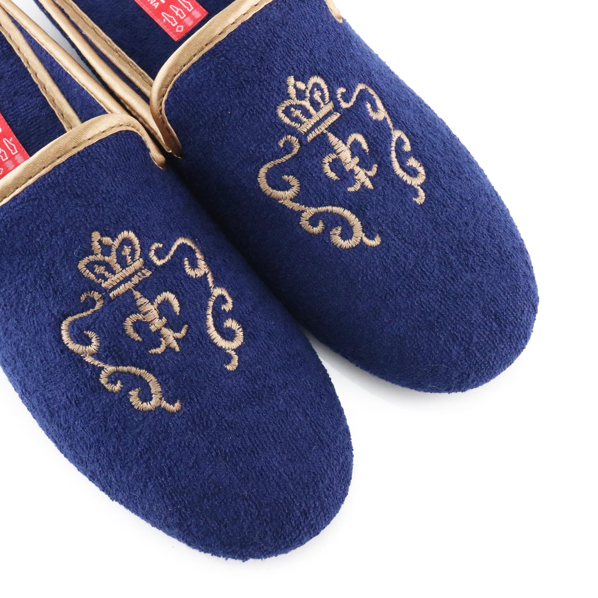 Zapatilla para casa destalonada azul 93523 de Norteñas - 93523-7-6.jpg