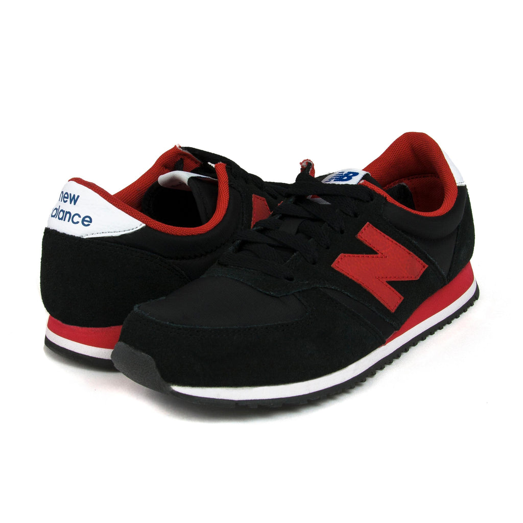 Deportiva negro/rojo con cordón U420 de New Balance - U420-229N ROJO-2.jpg