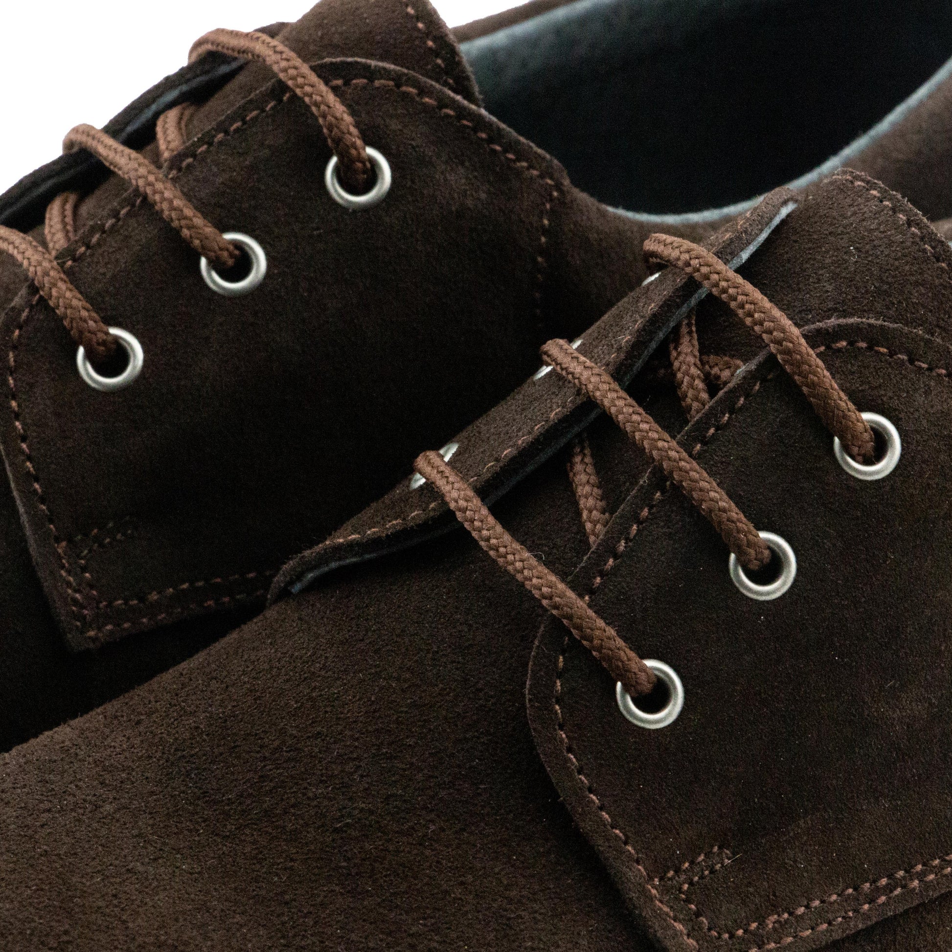 Blucher liso elegante ante marrón con cordón 130 Pepa&Cris - 130-26-6.jpg