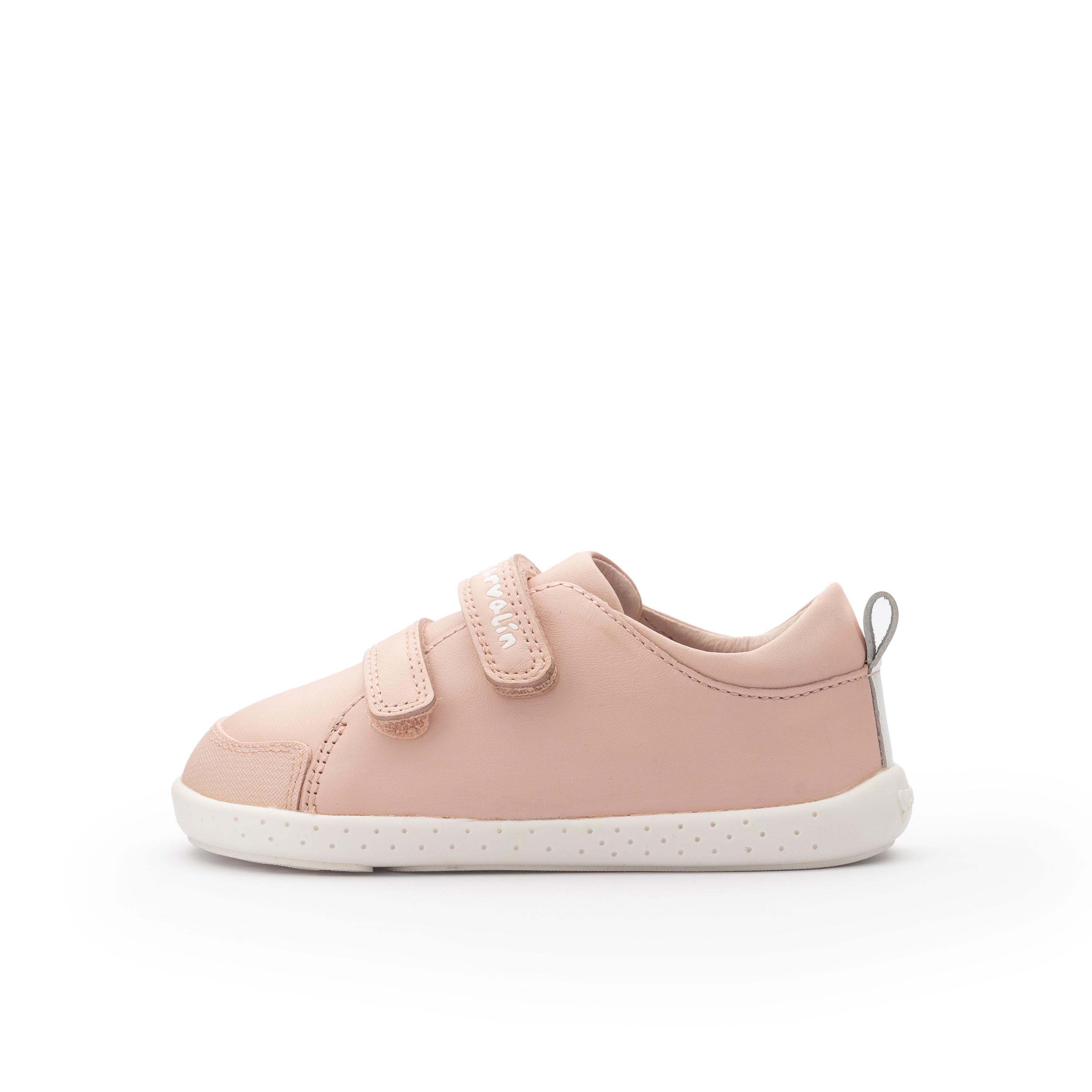 Deportiva barefoot rosa con velcro 242322 de Garvalín - 242322-10-1.jpg