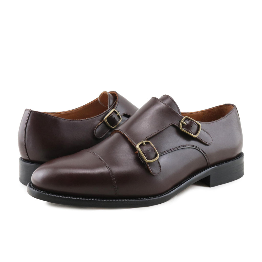 Blucher liso elegante marrón con hebilla 942192 Jeromín - 942192-12-2.jpg