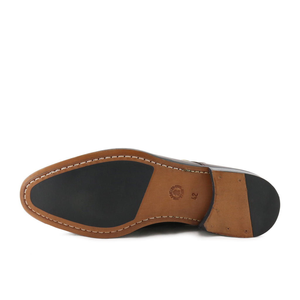 Blucher liso elegante marrón con hebilla 942192 Jeromín - 942192-12-4.jpg