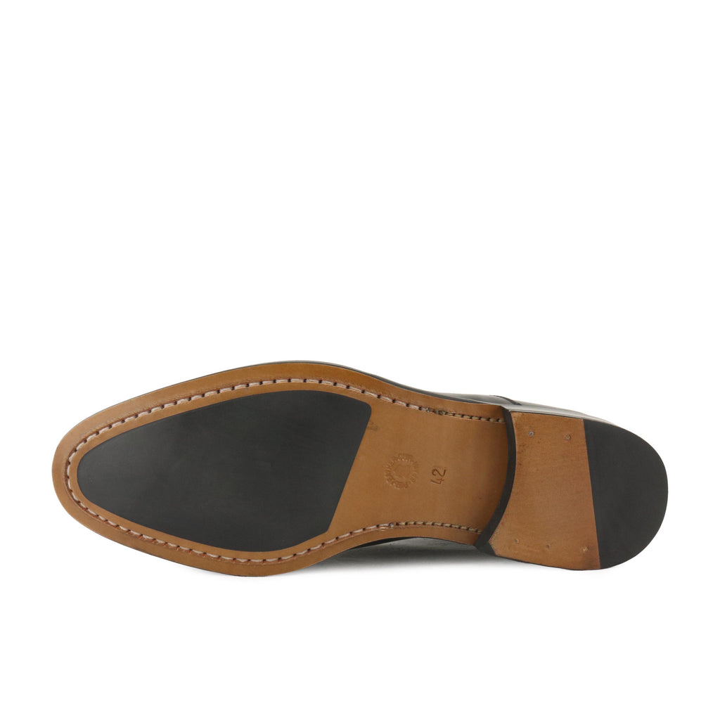 Blucher liso elegante negro con cordón 945191 Jeromín - 945191-20-4.jpg