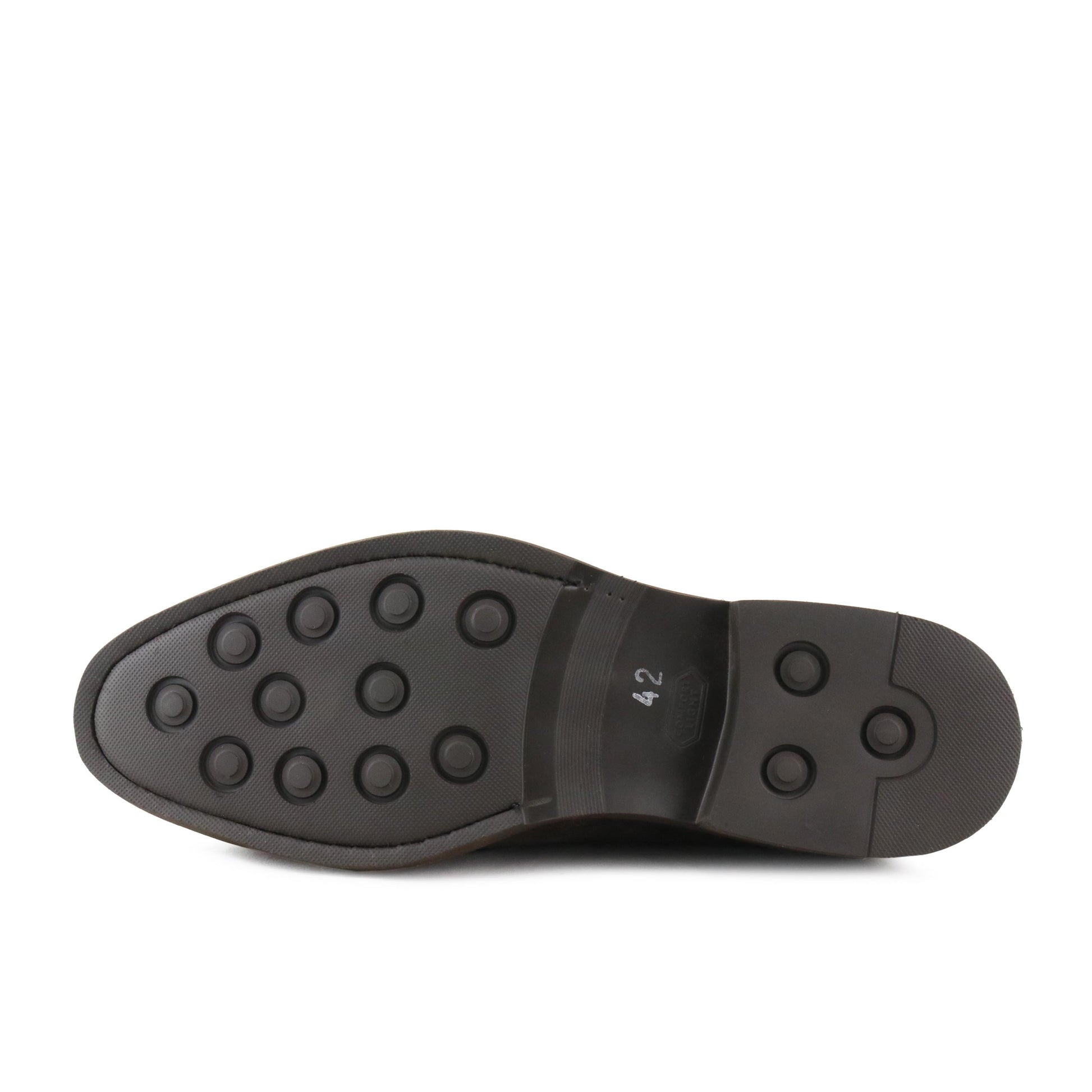 Blucher liso elegante ante marrón con cordón 945522 Jeromín - 945522-26-4.jpg