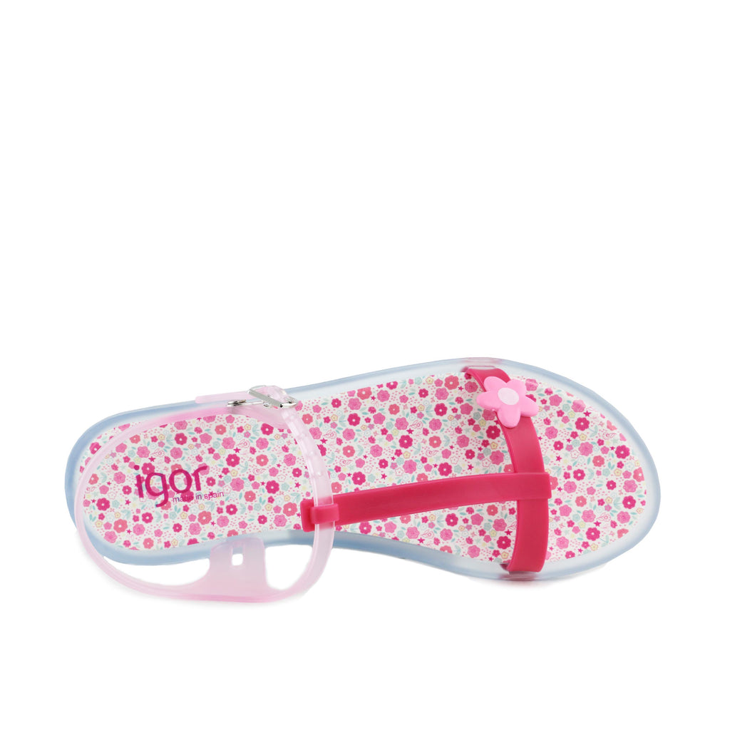 Sandalia fucsia con hebilla TRICIAFLORES de Igor - TRICIAFLORES-65-6.jpg