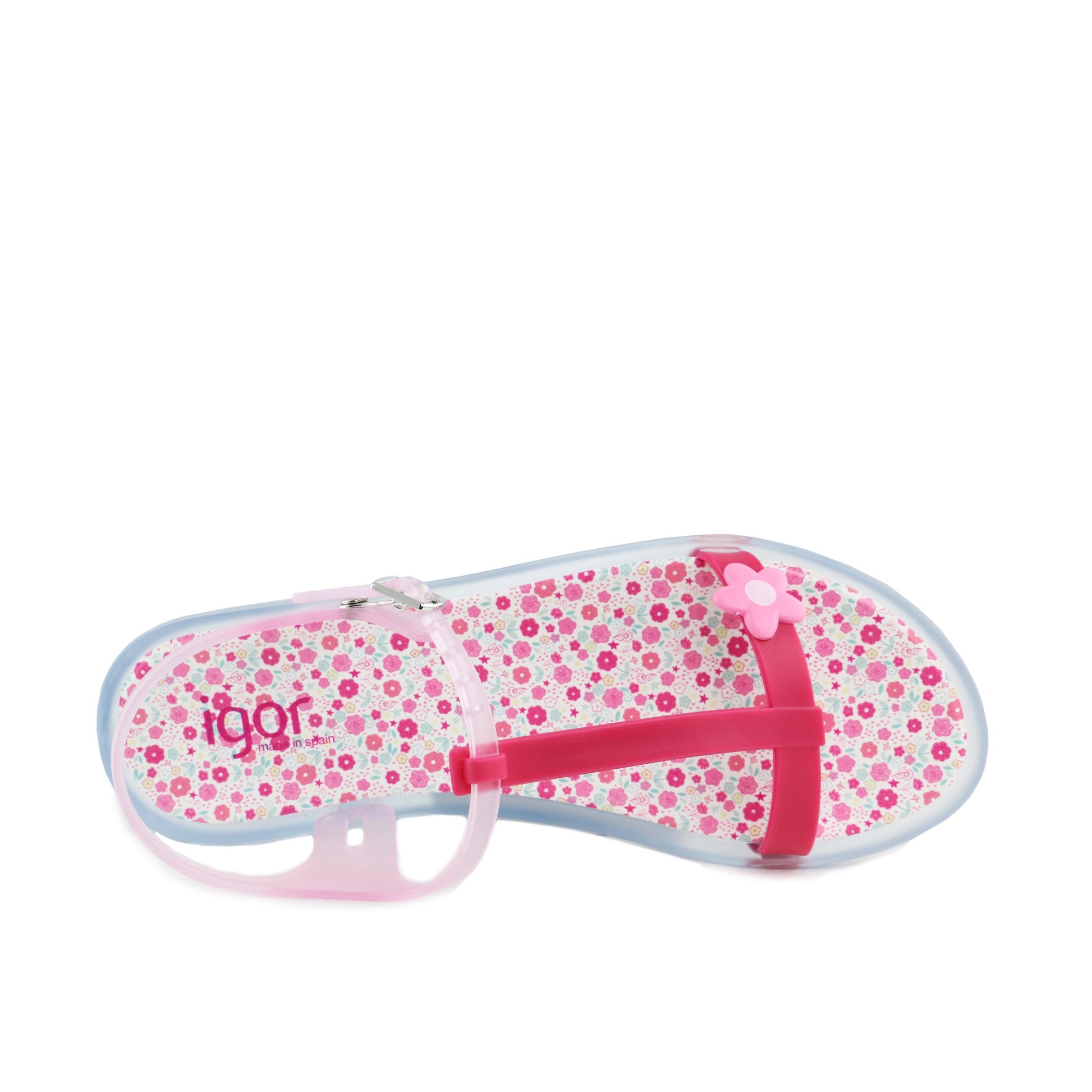 Sandalia fucsia con hebilla TRICIAFLORES de Igor - TRICIAFLORES-65-6.jpg