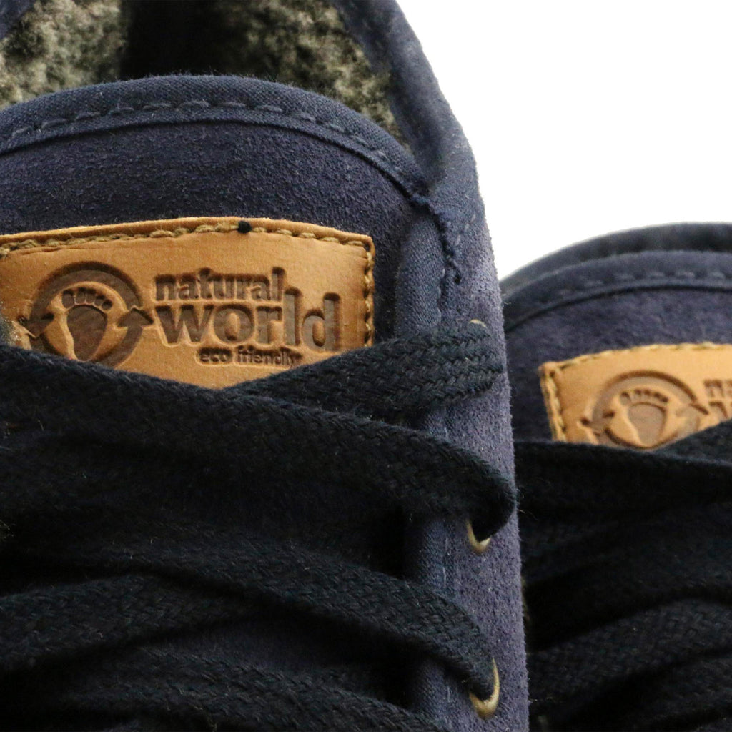 Bota ante azul forrada con cordón 528 Natural World - 528-27-6.jpg