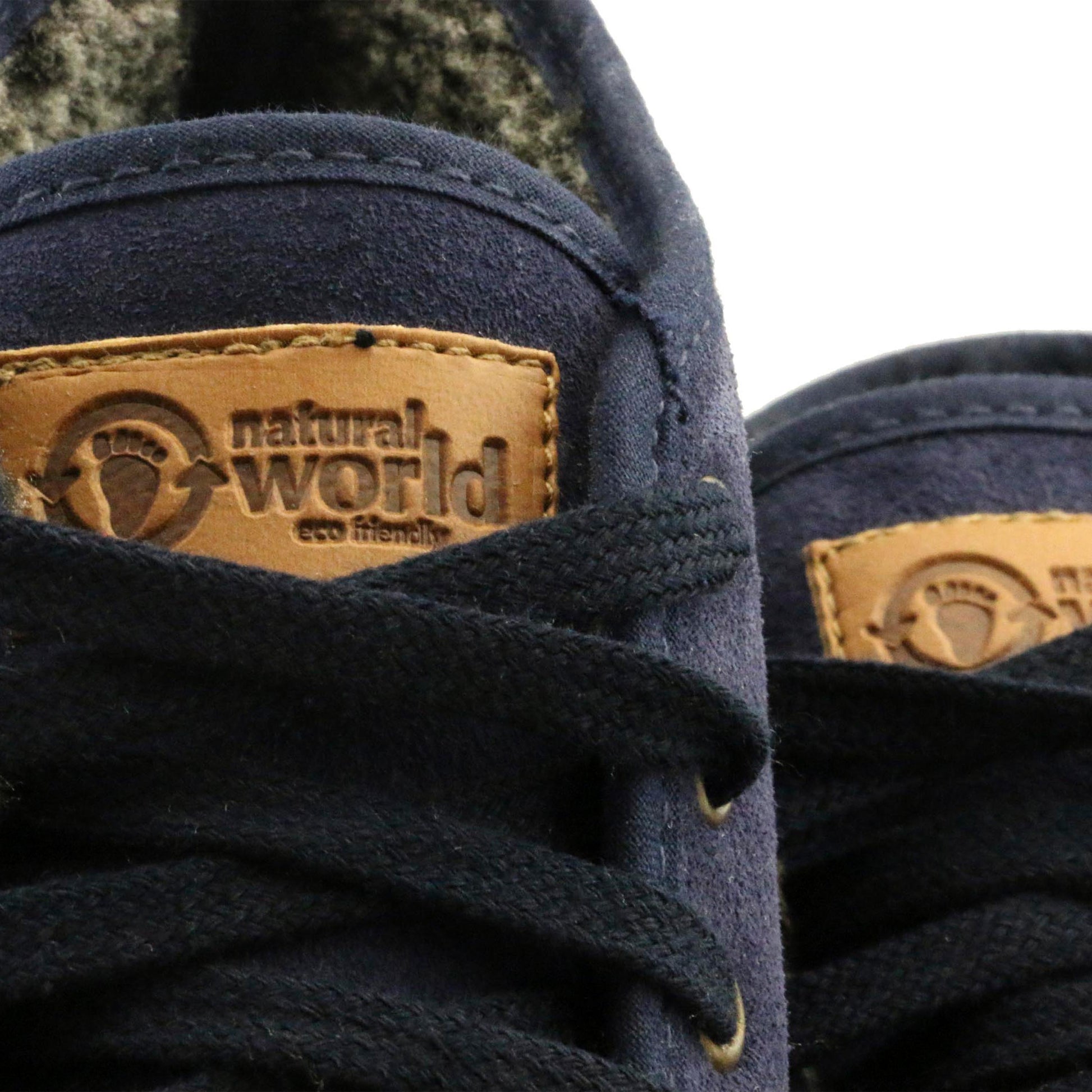 Bota ante azul forrada con cordón 528 Natural World - 528-27-6.jpg