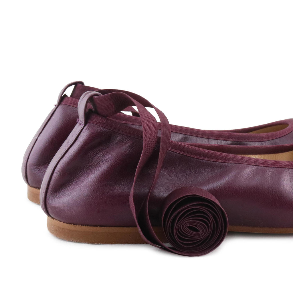 Bailarina burdeos con cintas 952 de Jeromín - 952-13-5.jpg