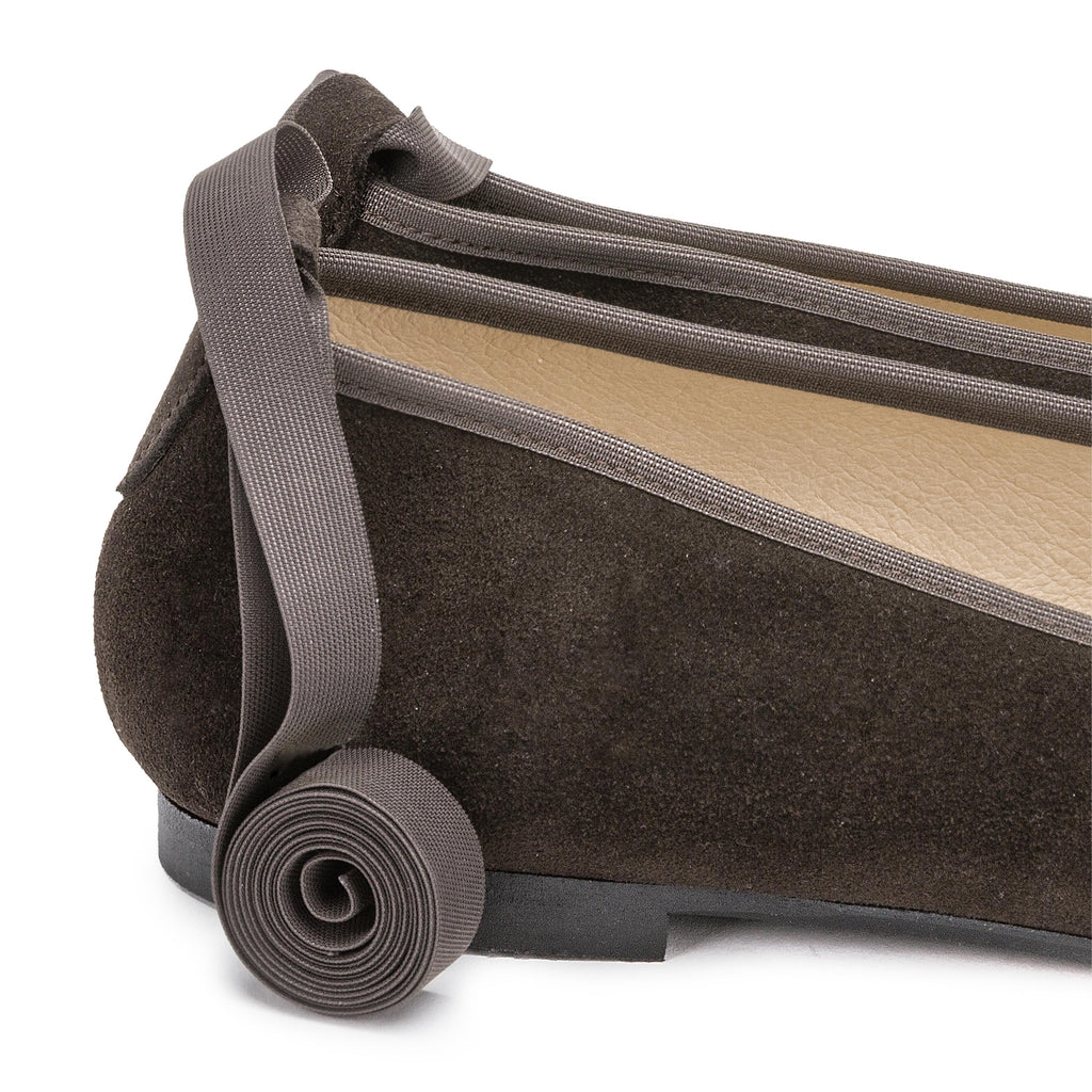 Bailarina serraje marrón con cintas 952 de Jeromín - 952-26-5.jpg