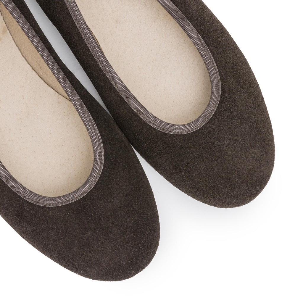 Bailarina serraje marrón con cintas 952 de Jeromín - 952-26-6.jpg