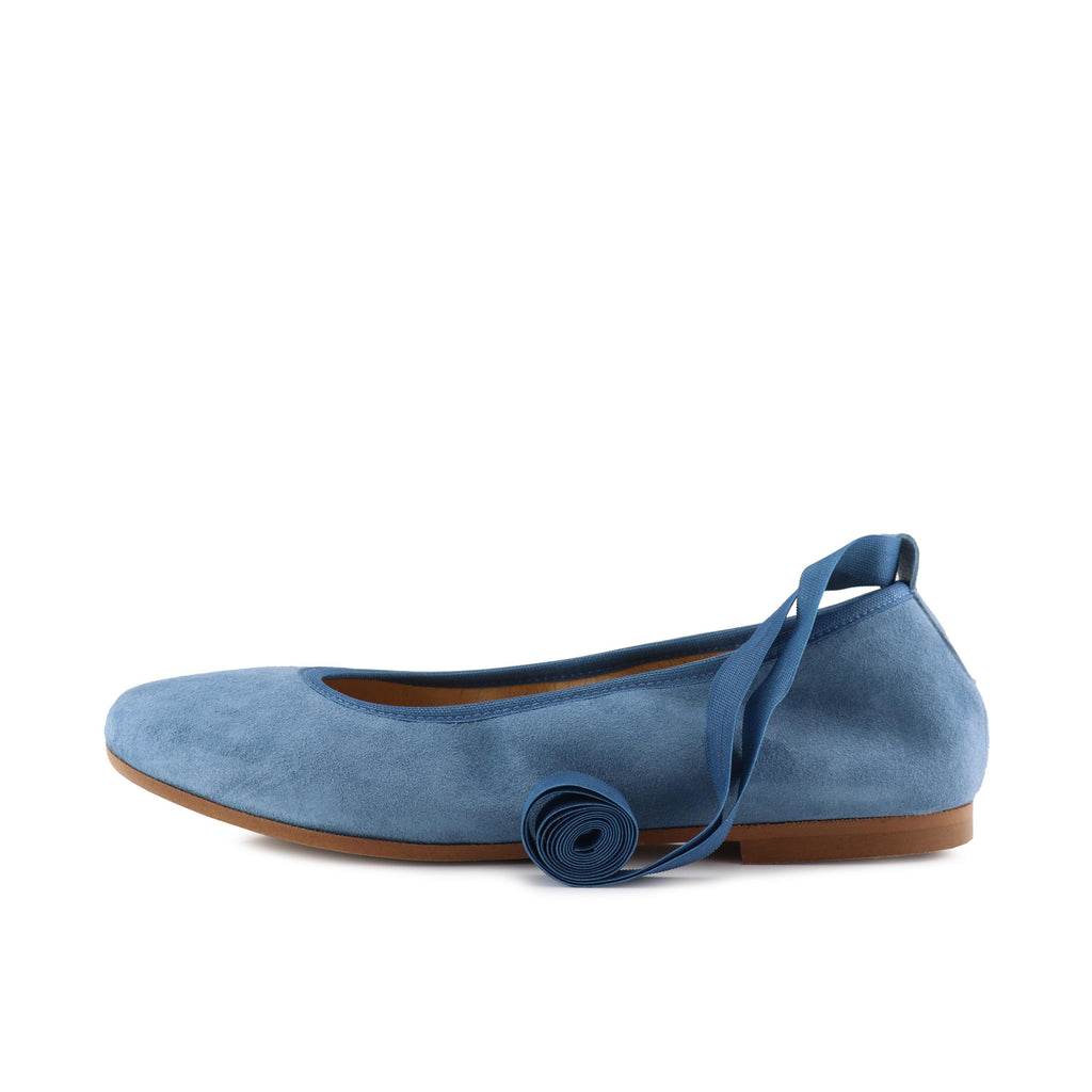 Bailarina ante jeans con cintas 952 de Jeromín - 952-410-1.jpg