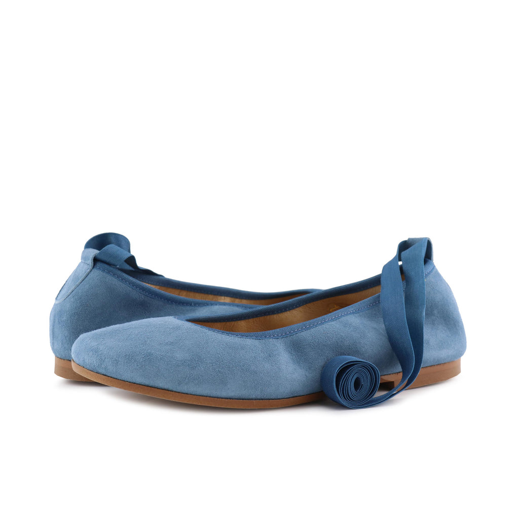 Bailarina ante jeans con cintas 952 de Jeromín - 952-410-2.jpg