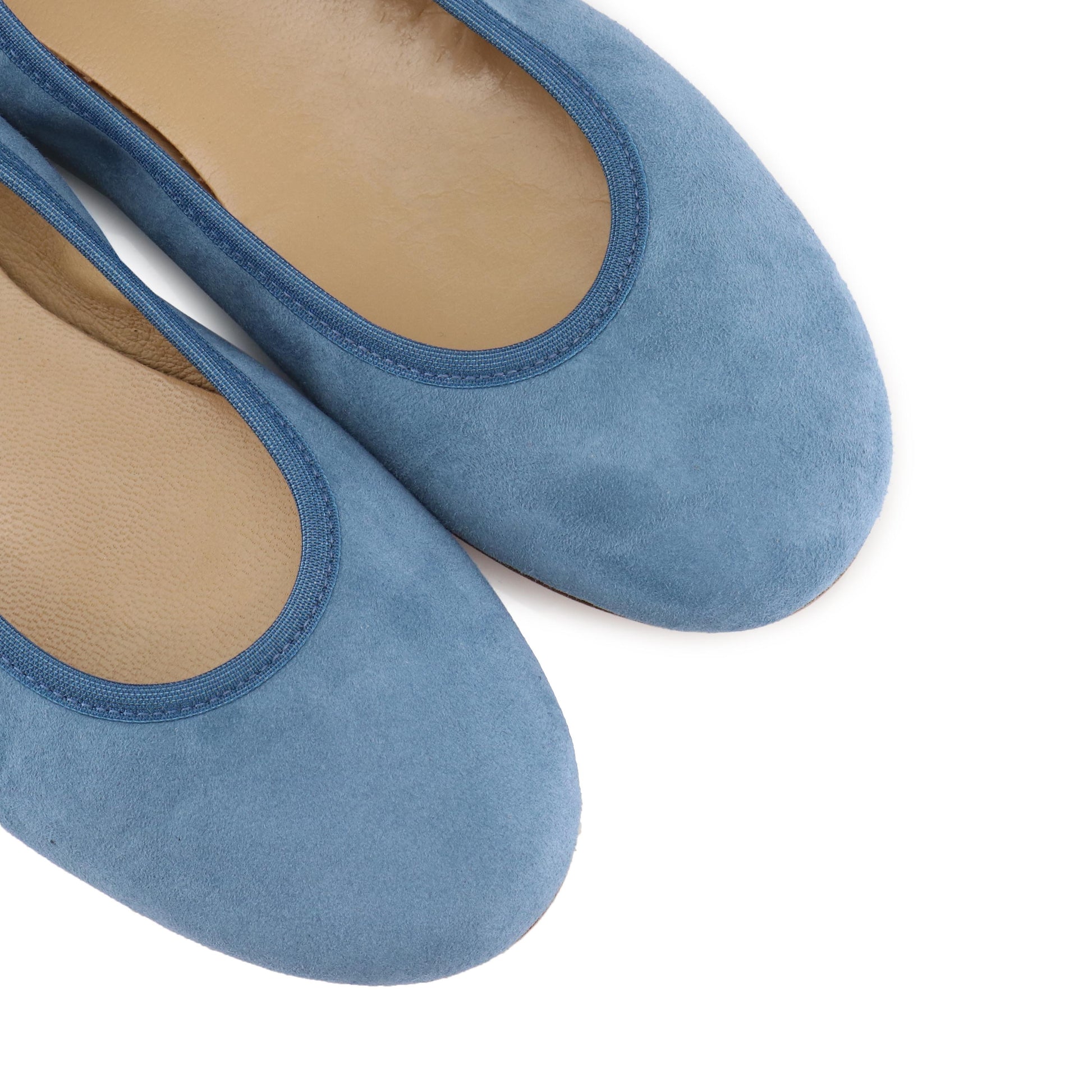 Bailarina ante jeans con cintas 952 de Jeromín - 952-410-6.jpg