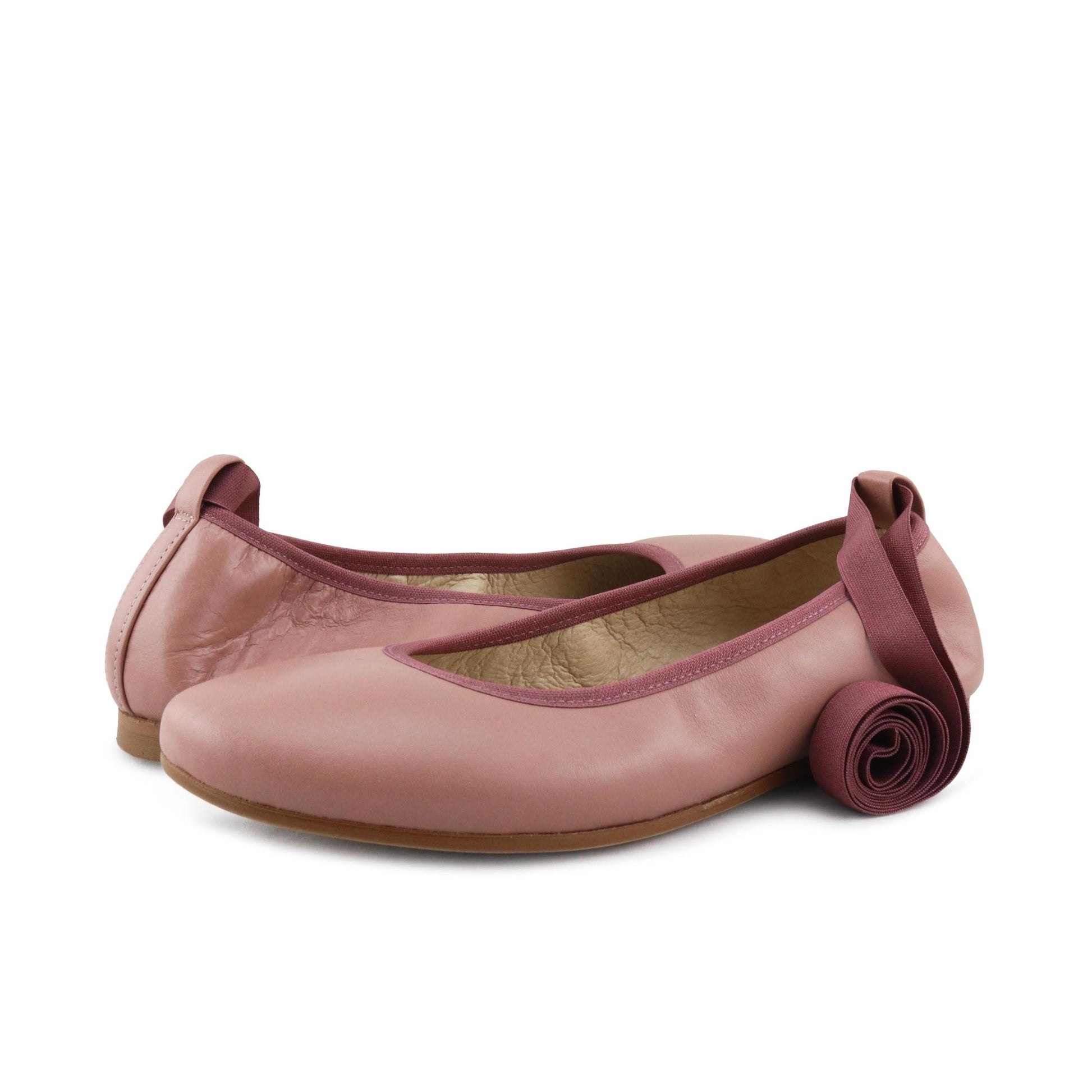 Bailarina rosa palo con cintas 952 de Jeromín - 952-93-2.jpg