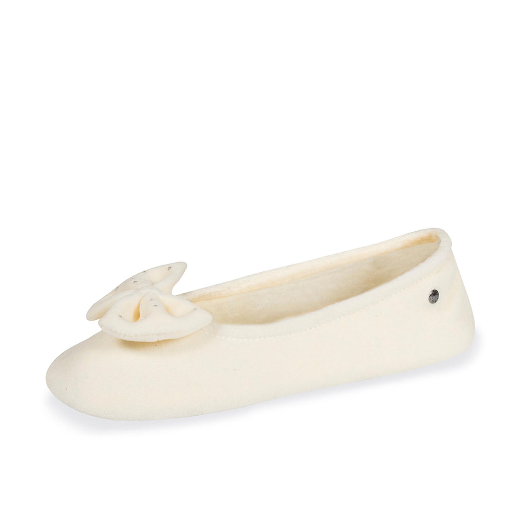 Zapatilla para casa cerrada beige 95991 de Isotoner - 95991-9BRILL-2.jpg