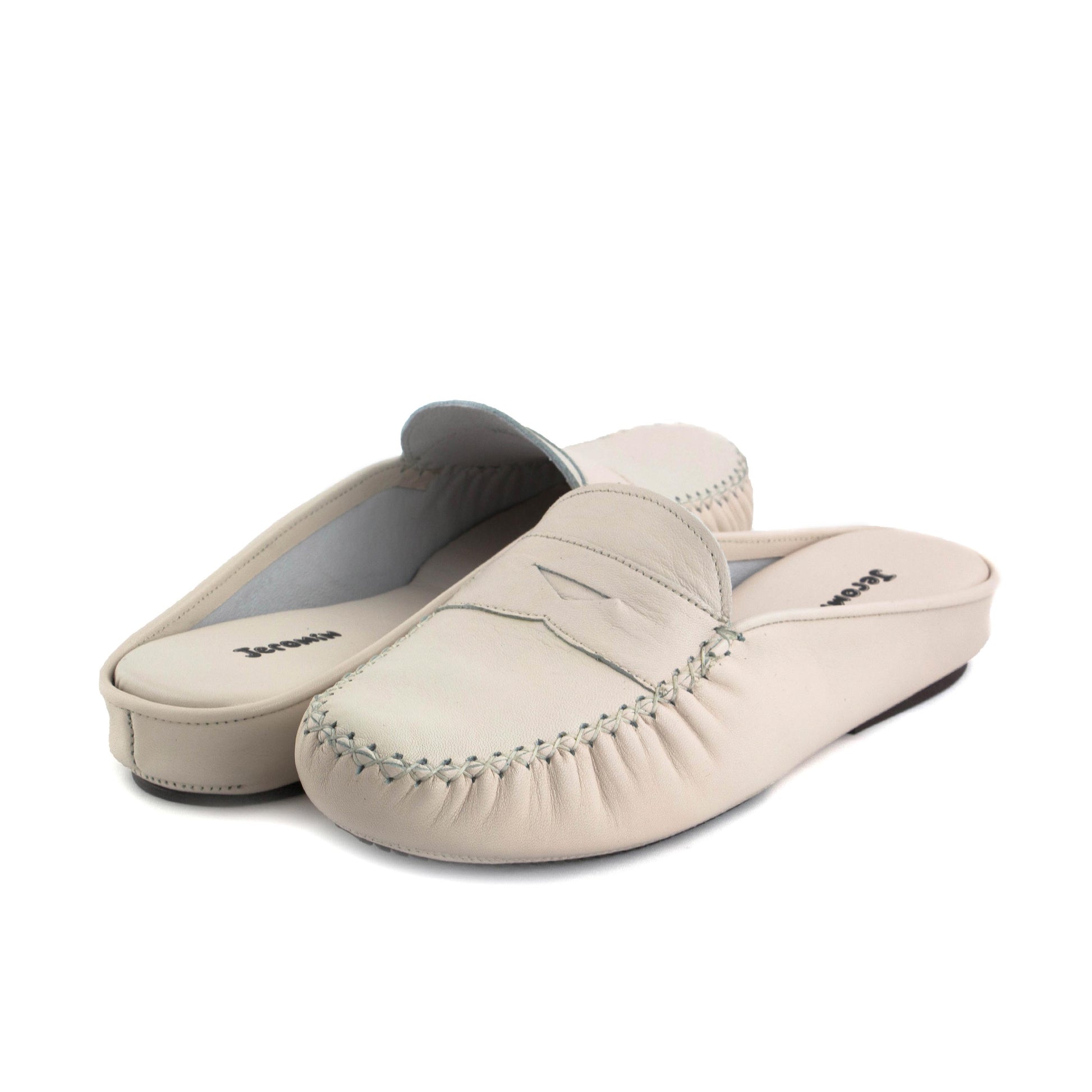 Zapatilla para casa destalonada beige 9603 de Homers - 9603-9-2.jpg