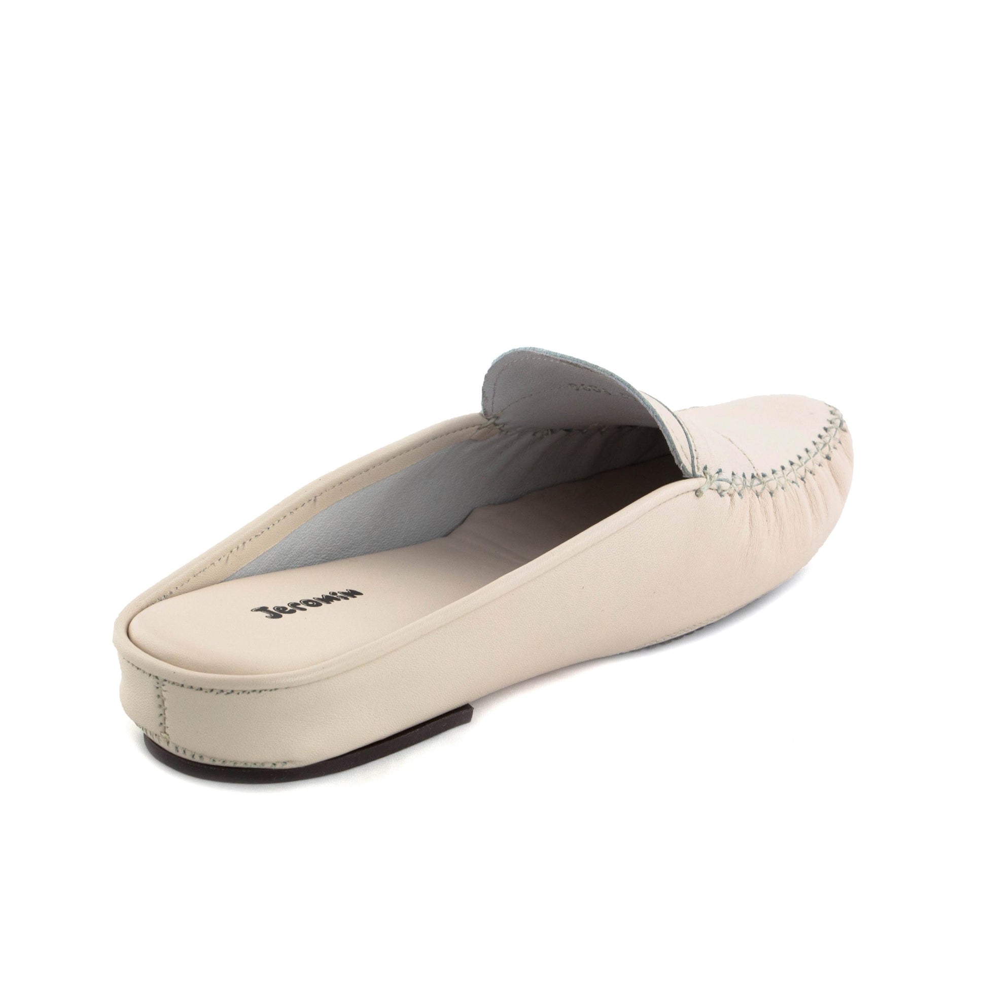 Zapatilla para casa destalonada beige 9603 de Homers - 9603-9-3.jpg