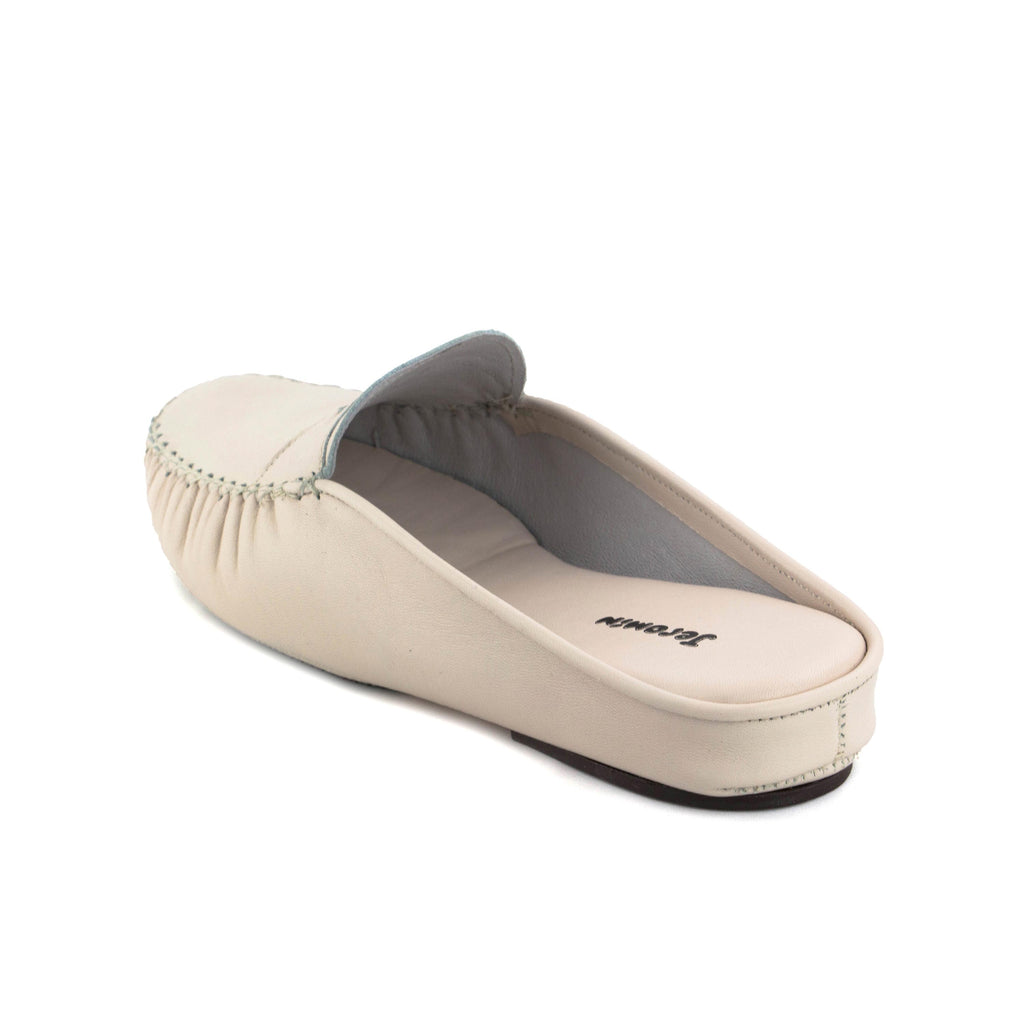 Zapatilla para casa destalonada beige 9603 de Homers - 9603-9-4.jpg