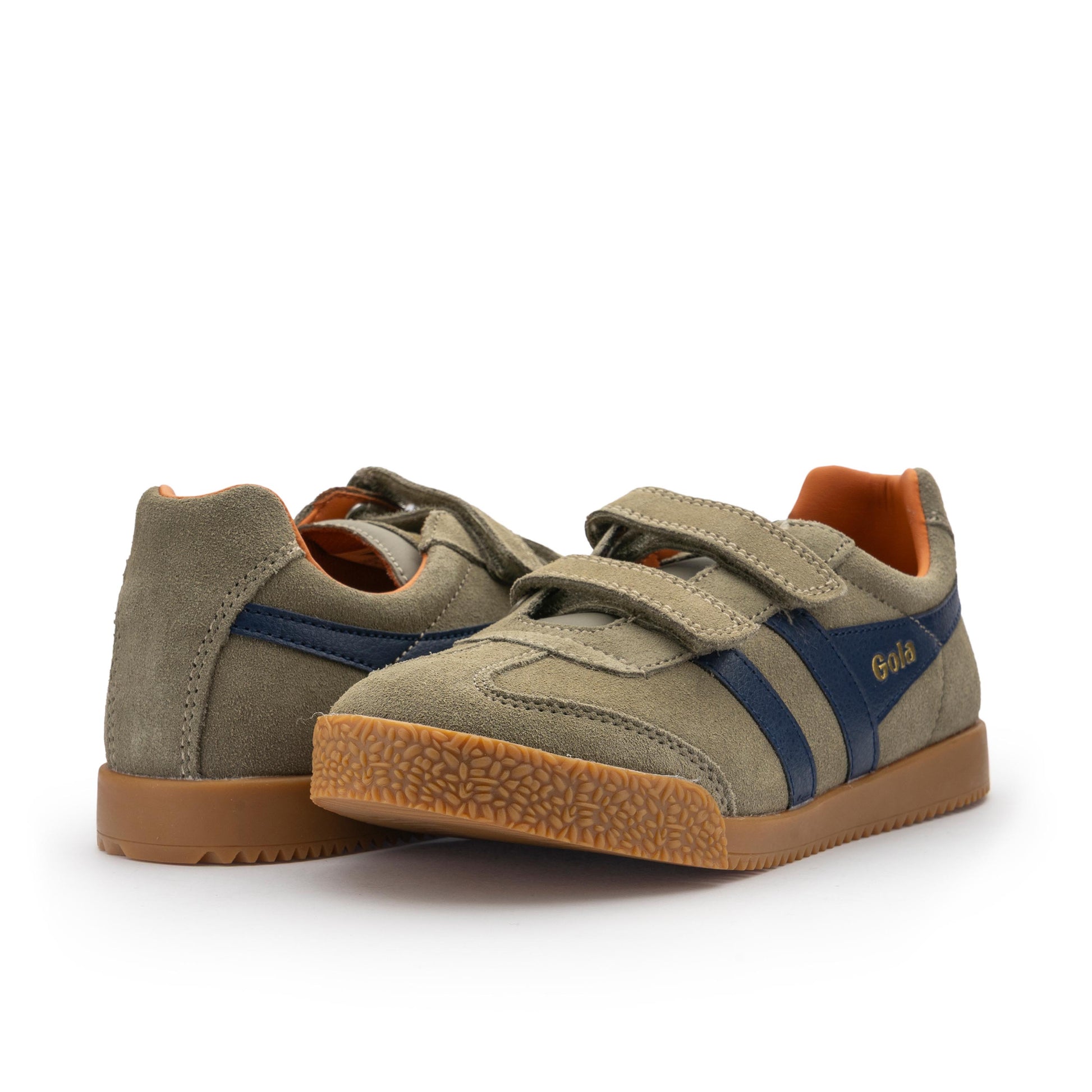 Deportiva topo/azul con velcro HARRIERVEL de Gola - HARRIERVEL-590-2.jpg
