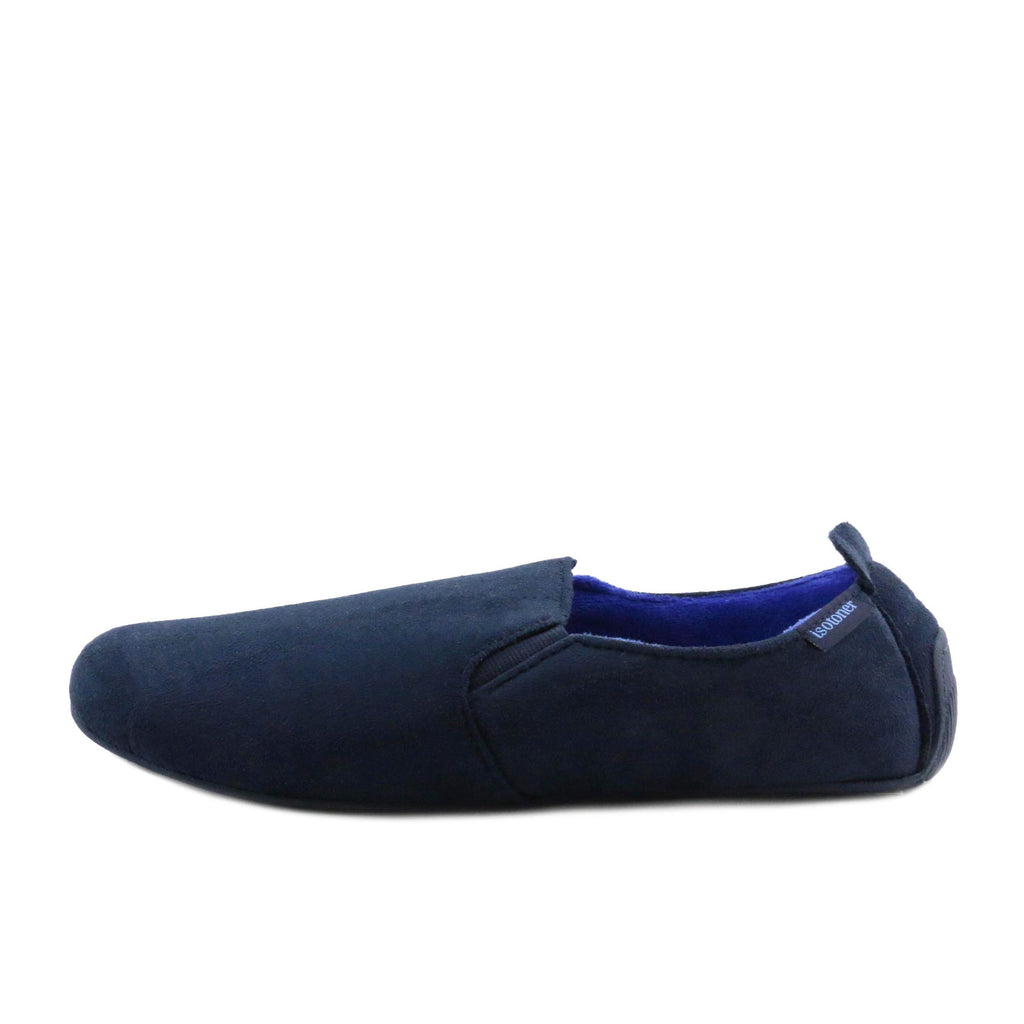 Zapatilla para casa cerrada azul 96588 de Isotoner - 96588-7-1.jpg