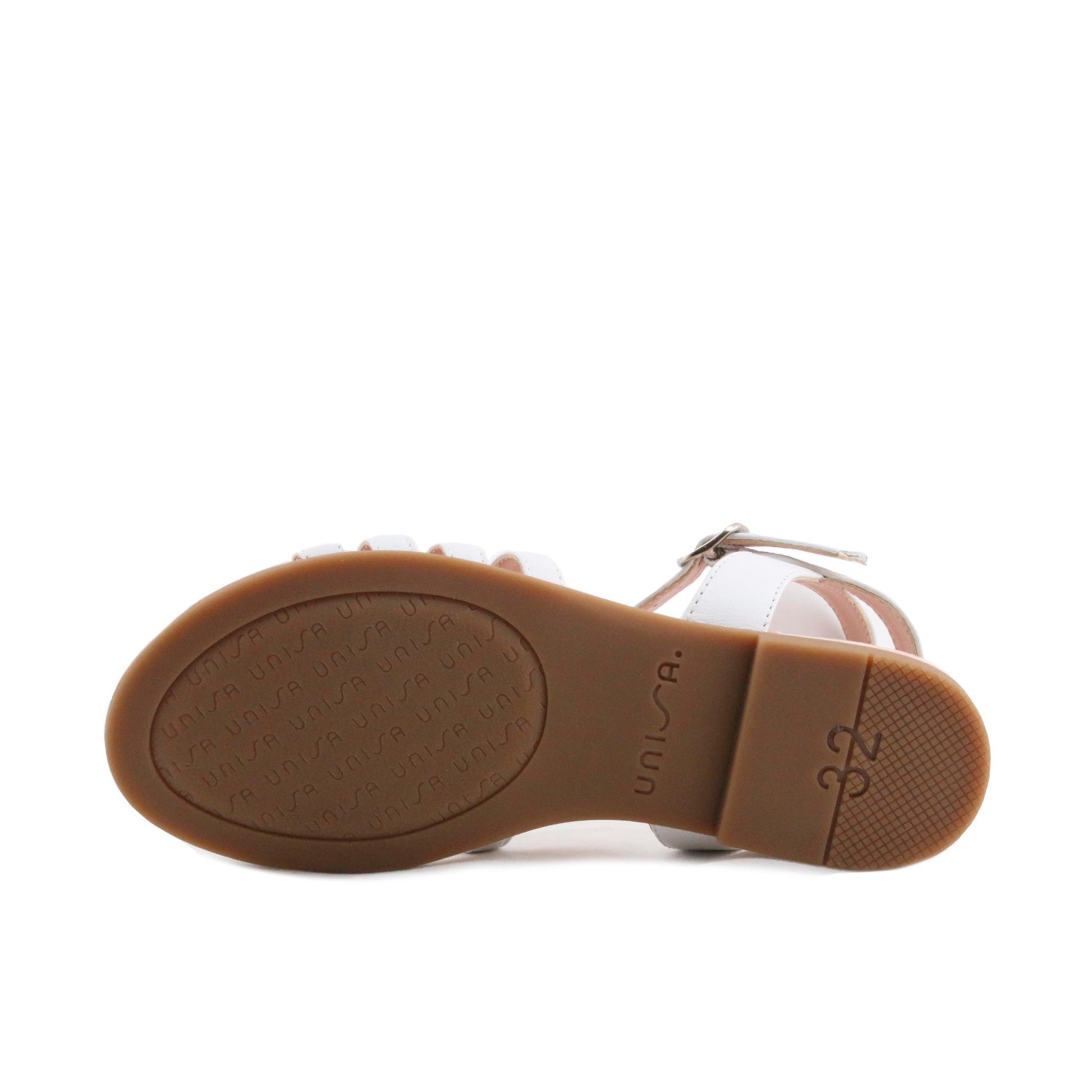 Sandalia plana blanco con hebilla LATINA de Unisa - LATINA-30-4.jpg