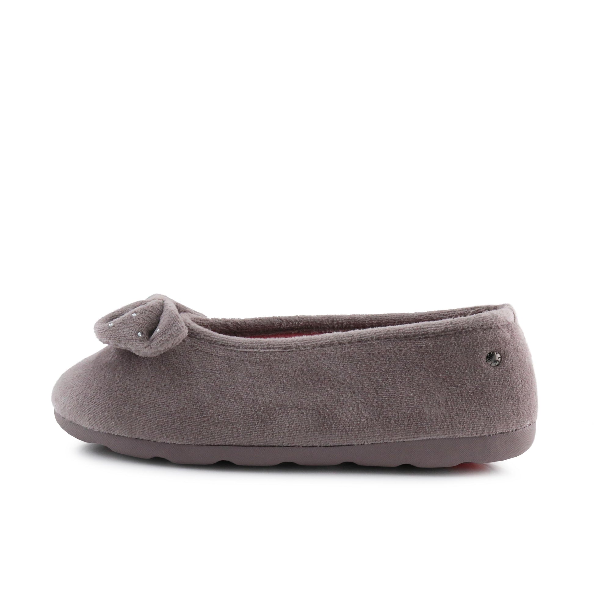 Zapatilla para casa cerrada taupe 97262 de Isotoner - 97262-115-1.jpg
